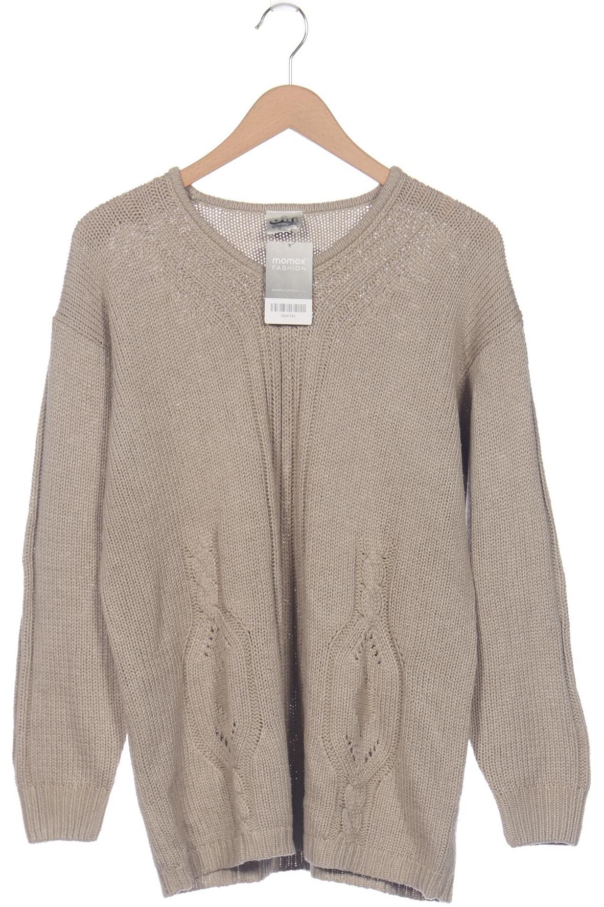 

Oui Damen Pullover, beige, Gr. 42