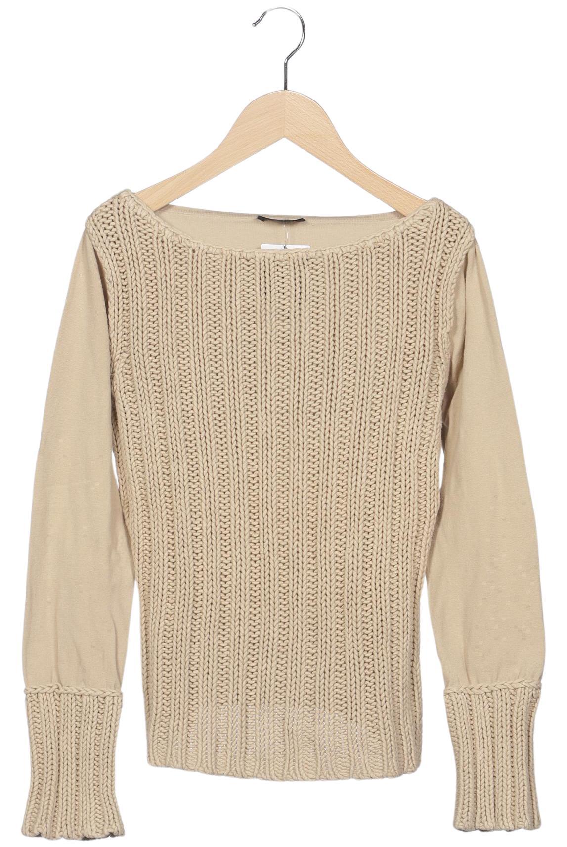 

Oui Damen Pullover, beige, Gr. 36