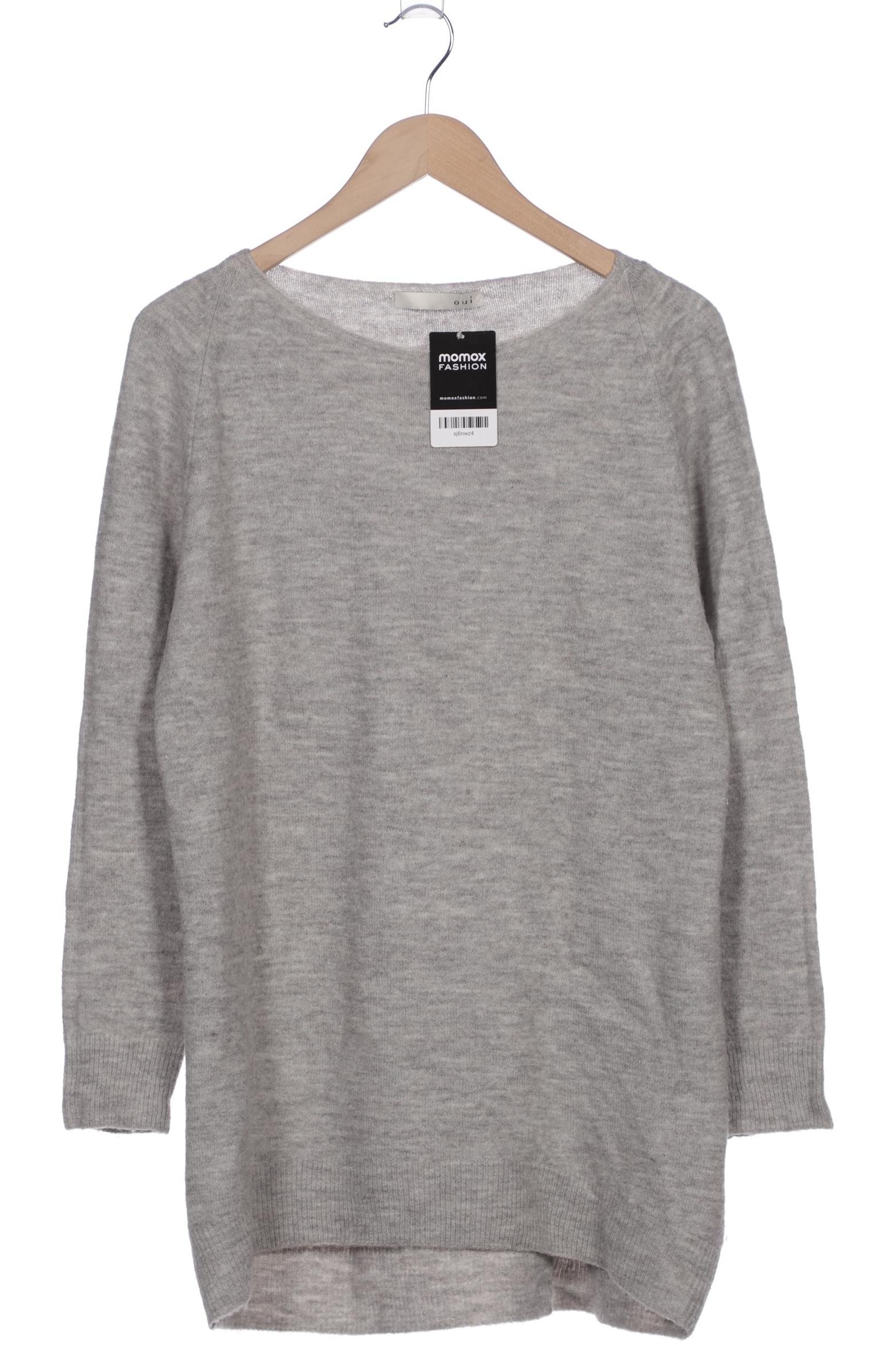 

Oui Damen Pullover, grau, Gr. 40