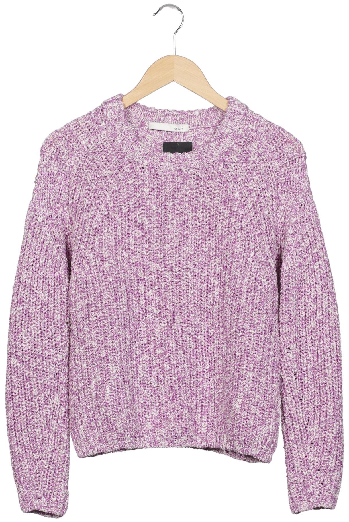 

Oui Damen Pullover, flieder, Gr. 38