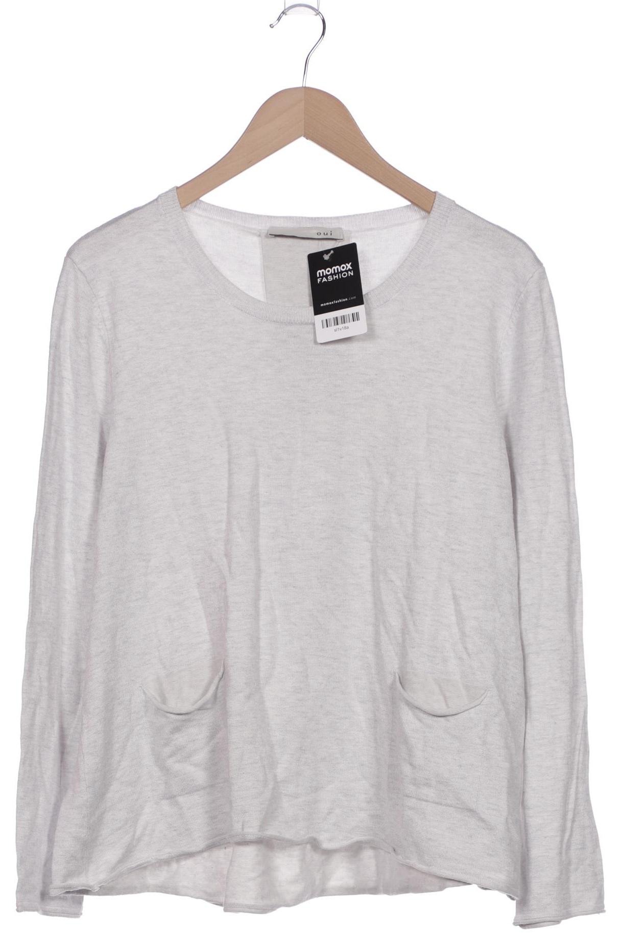 

Oui Damen Pullover, grau, Gr. 44