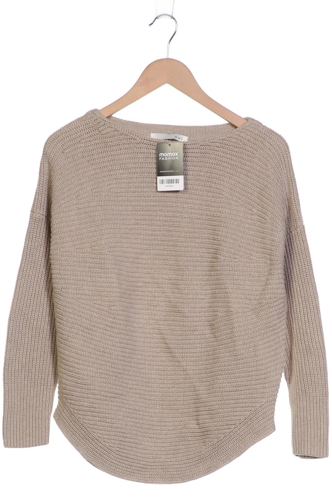 

Oui Damen Pullover, beige, Gr. 38