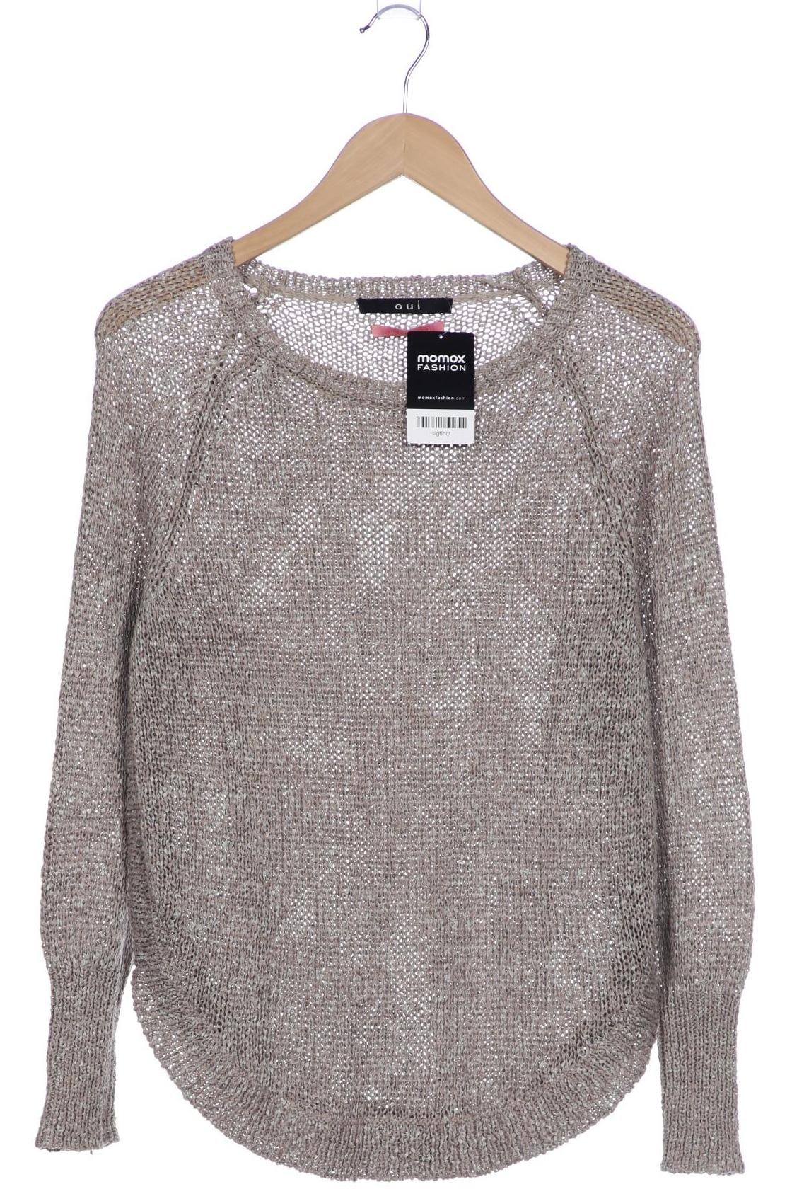 

Oui Damen Pullover, beige, Gr. 36