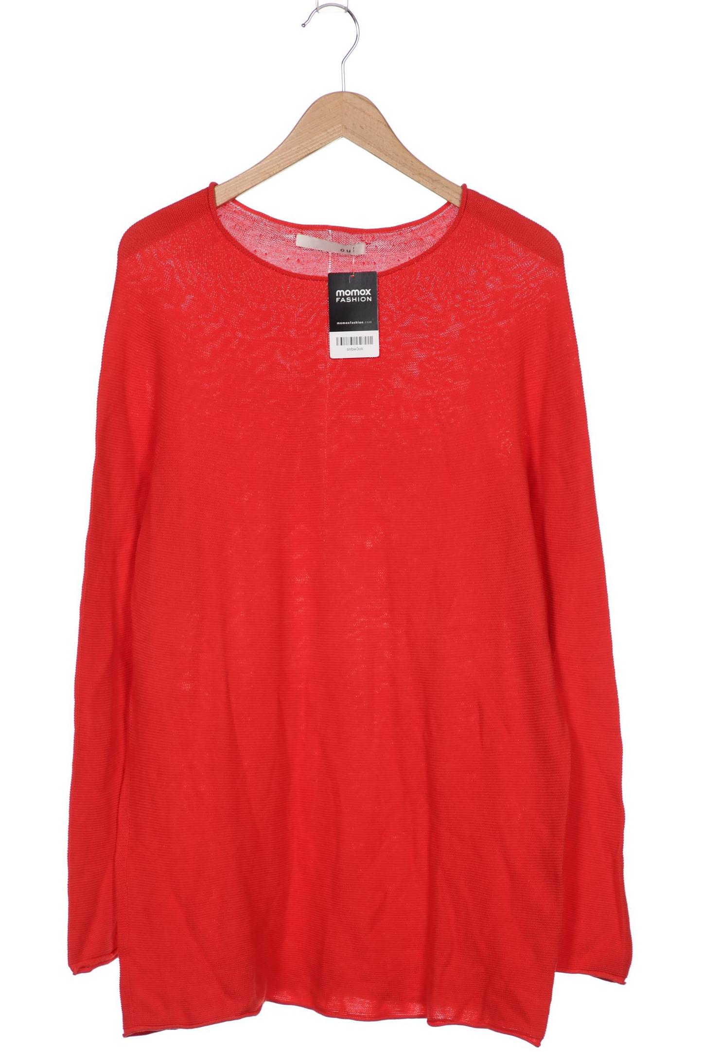 

Oui Damen Pullover, rot