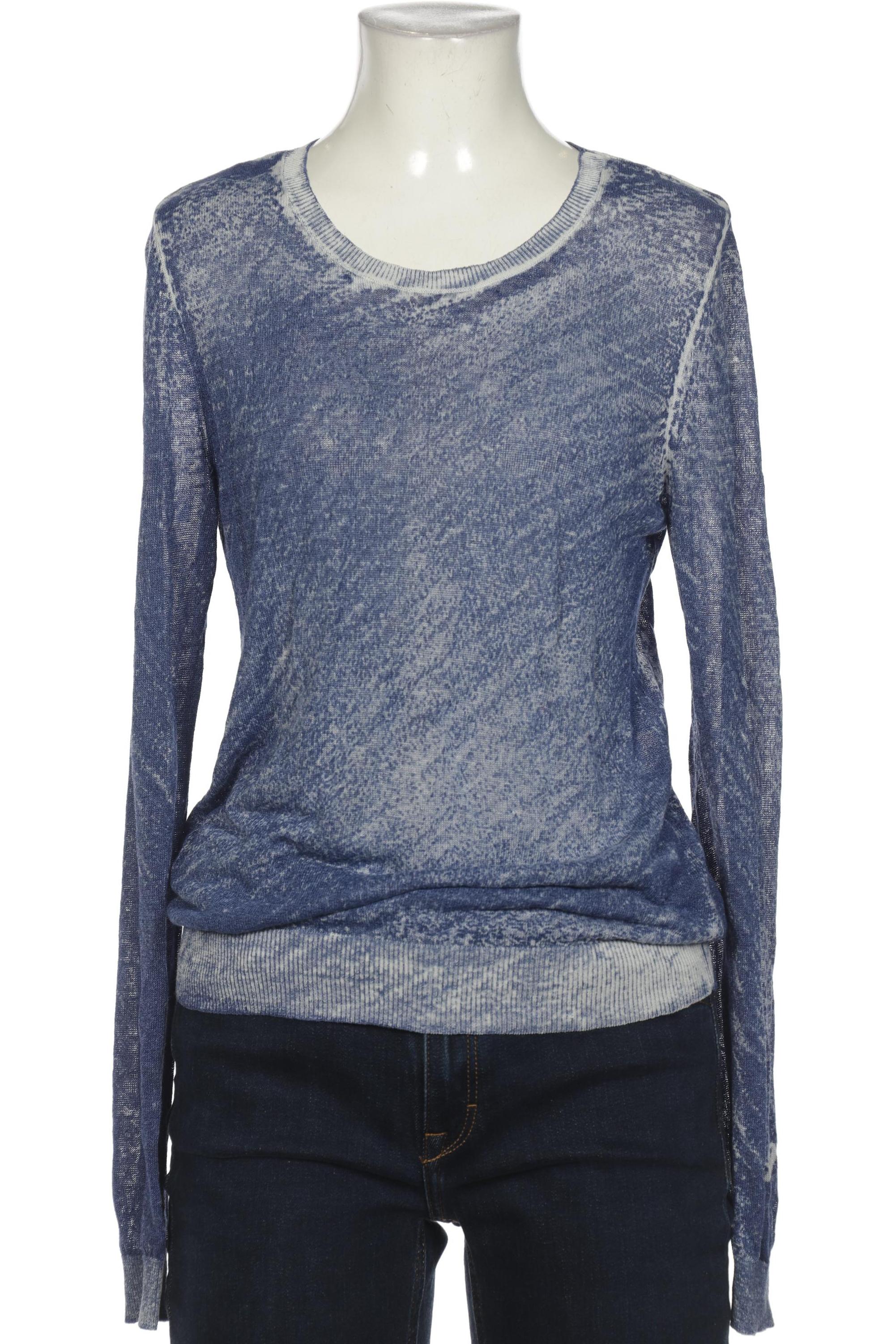 

Oui Damen Pullover, blau, Gr. 34