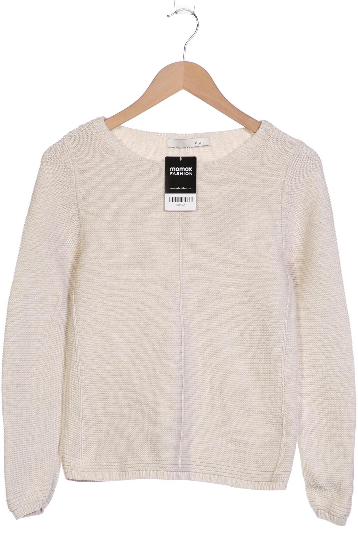 

Oui Damen Pullover, cremeweiß