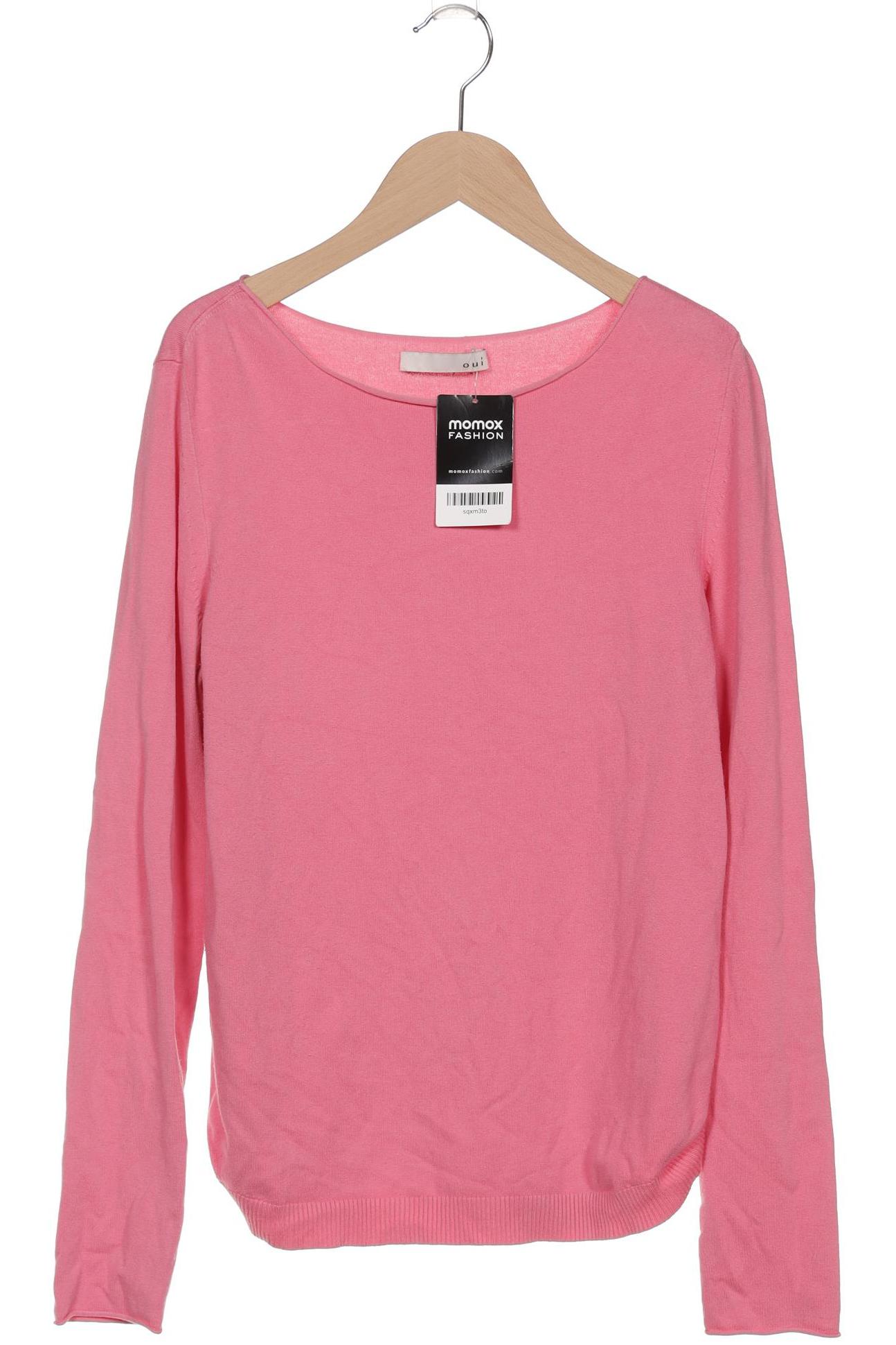 

Oui Damen Pullover, pink, Gr. 36