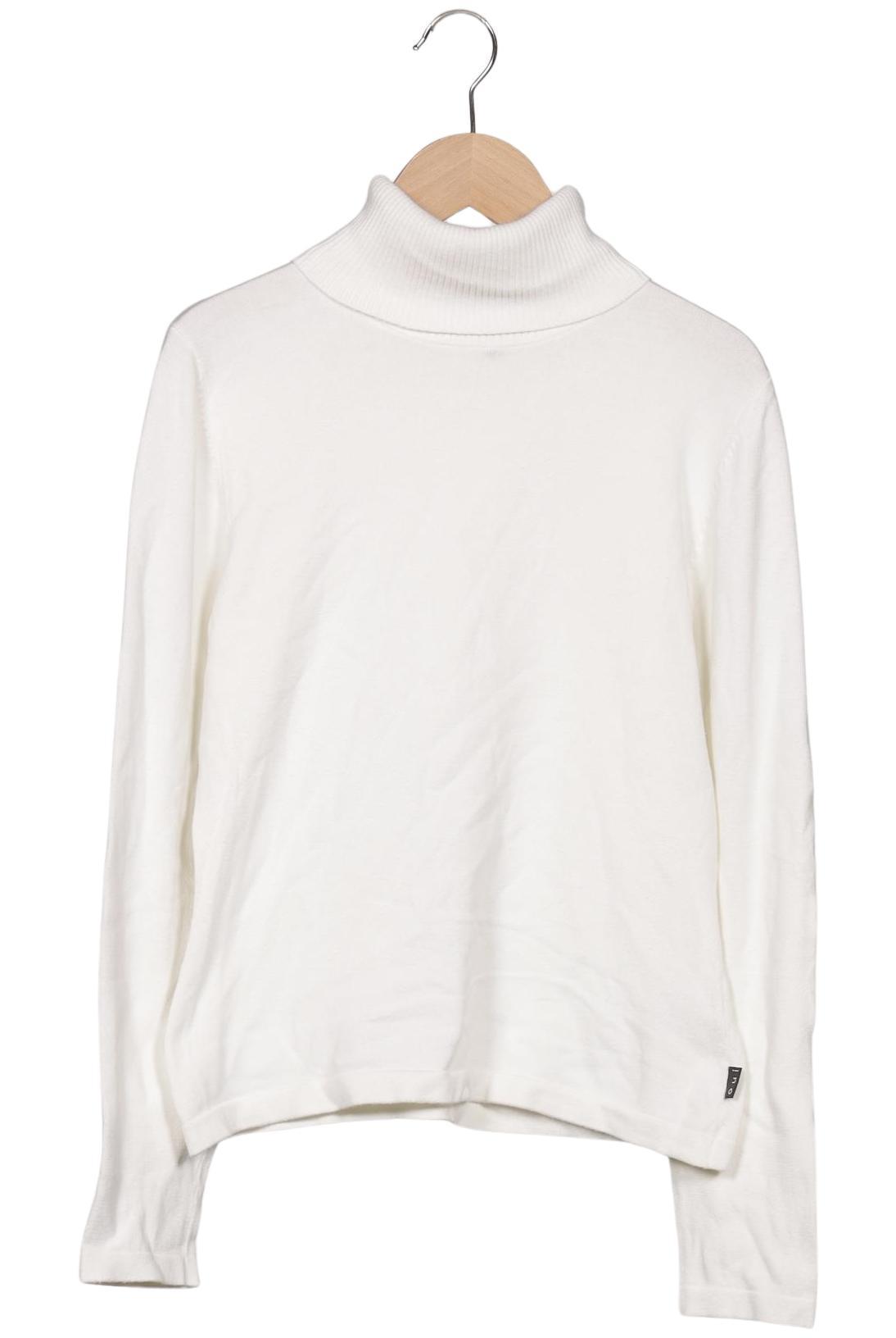 

Oui Damen Pullover, weiß, Gr. 36