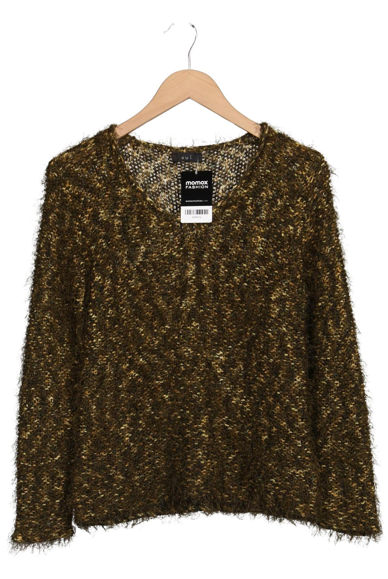 

Oui Damen Pullover, grün, Gr. 38