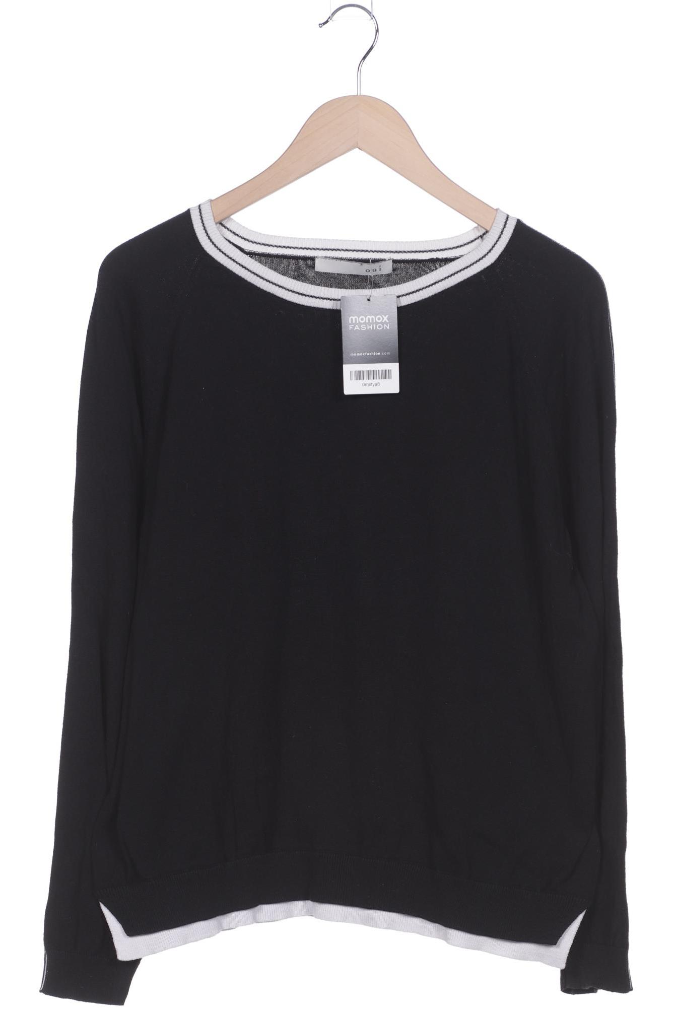 

Oui Damen Pullover, schwarz, Gr. 42
