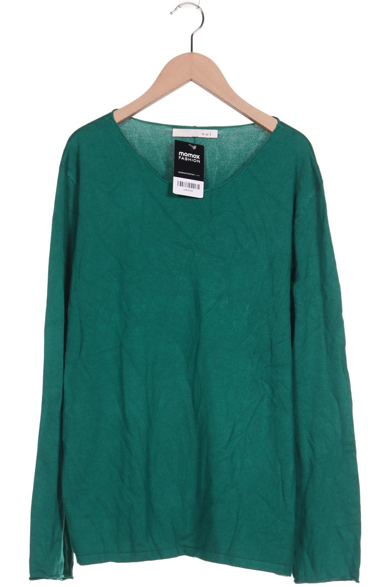 

Oui Damen Pullover, grün