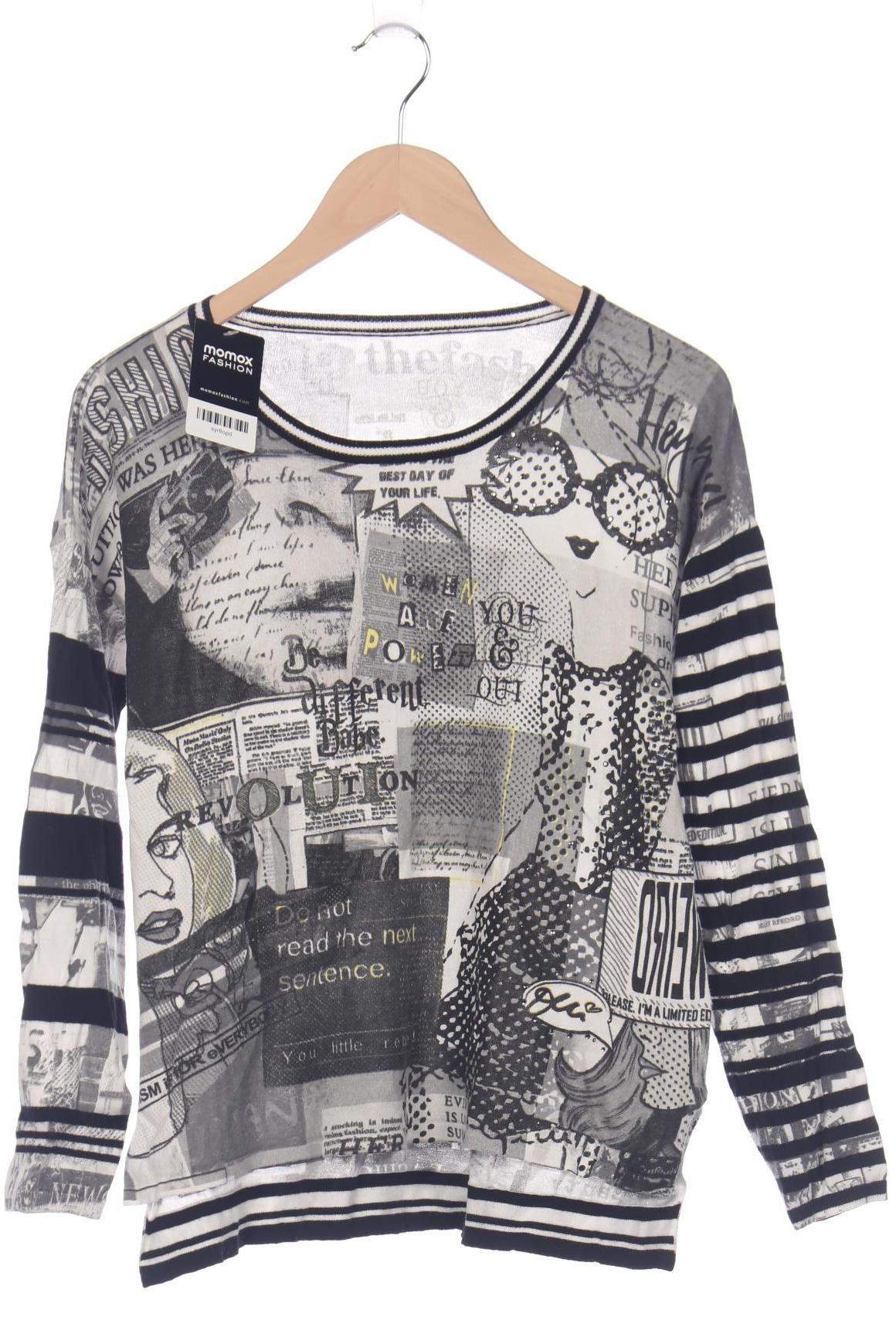 

Oui Damen Pullover, grau, Gr. 38