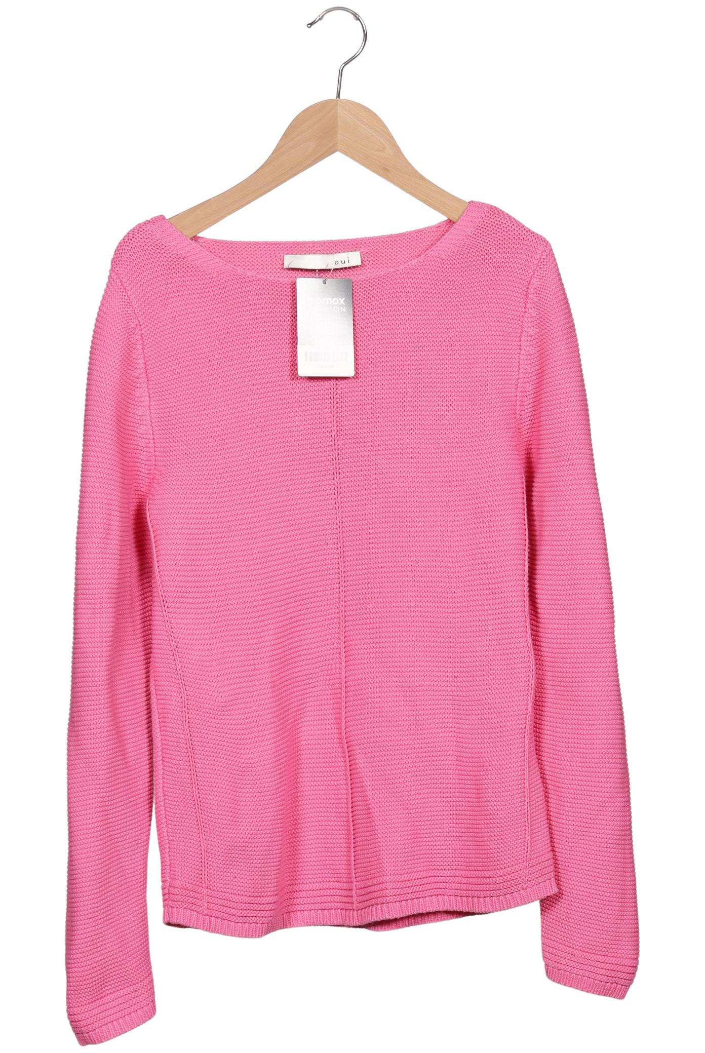 

Oui Damen Pullover, pink, Gr. 36