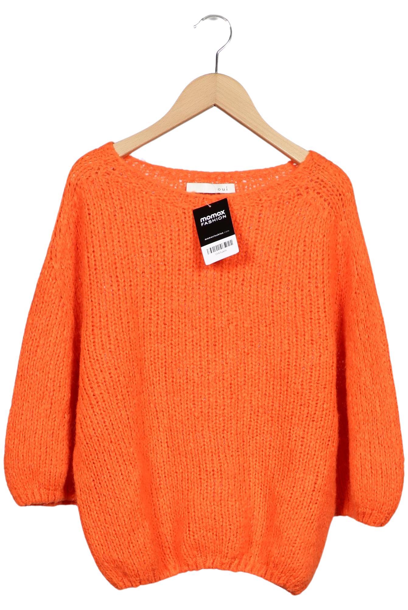 

Oui Damen Pullover, orange, Gr. 40