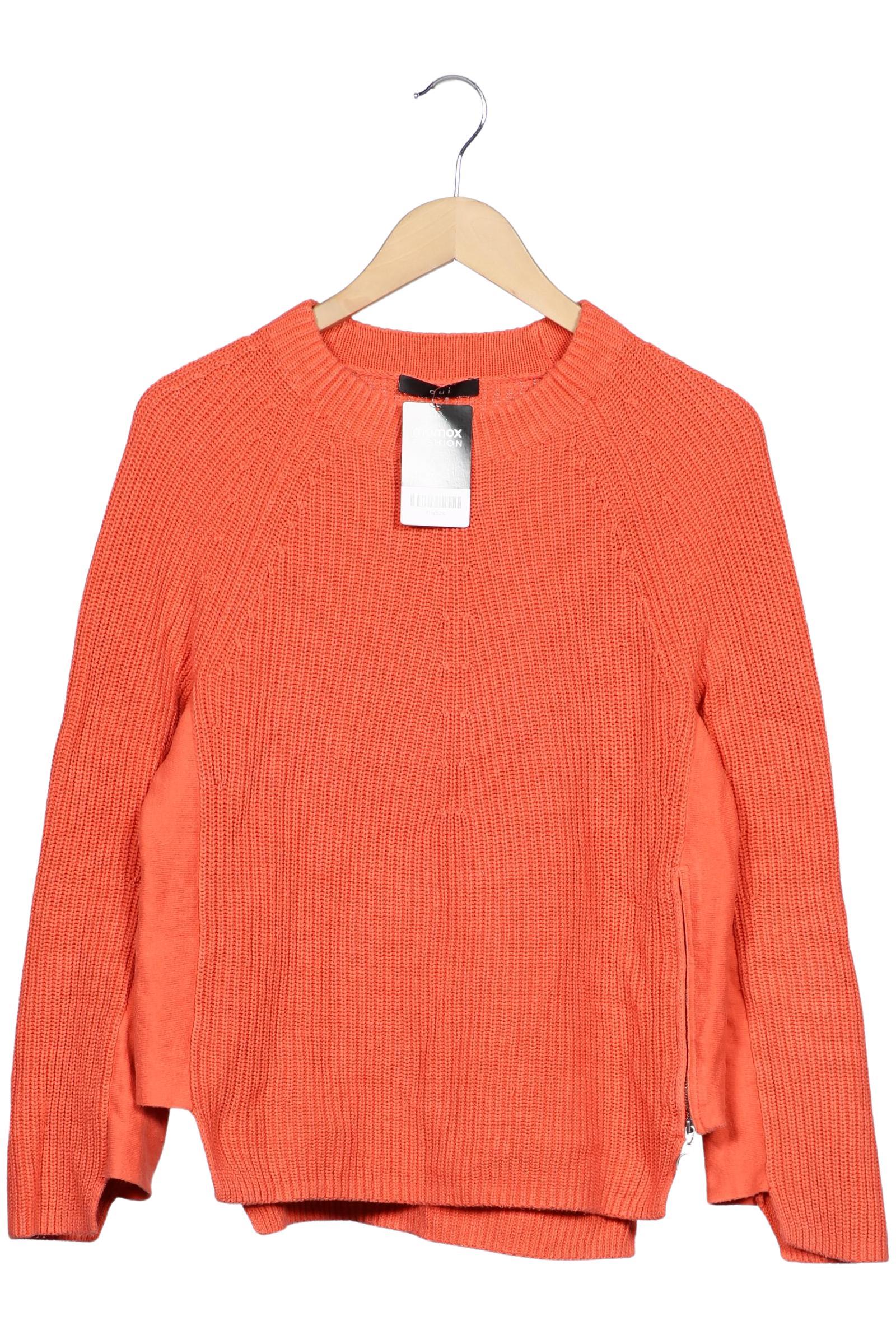 

Oui Damen Pullover, orange, Gr. 36