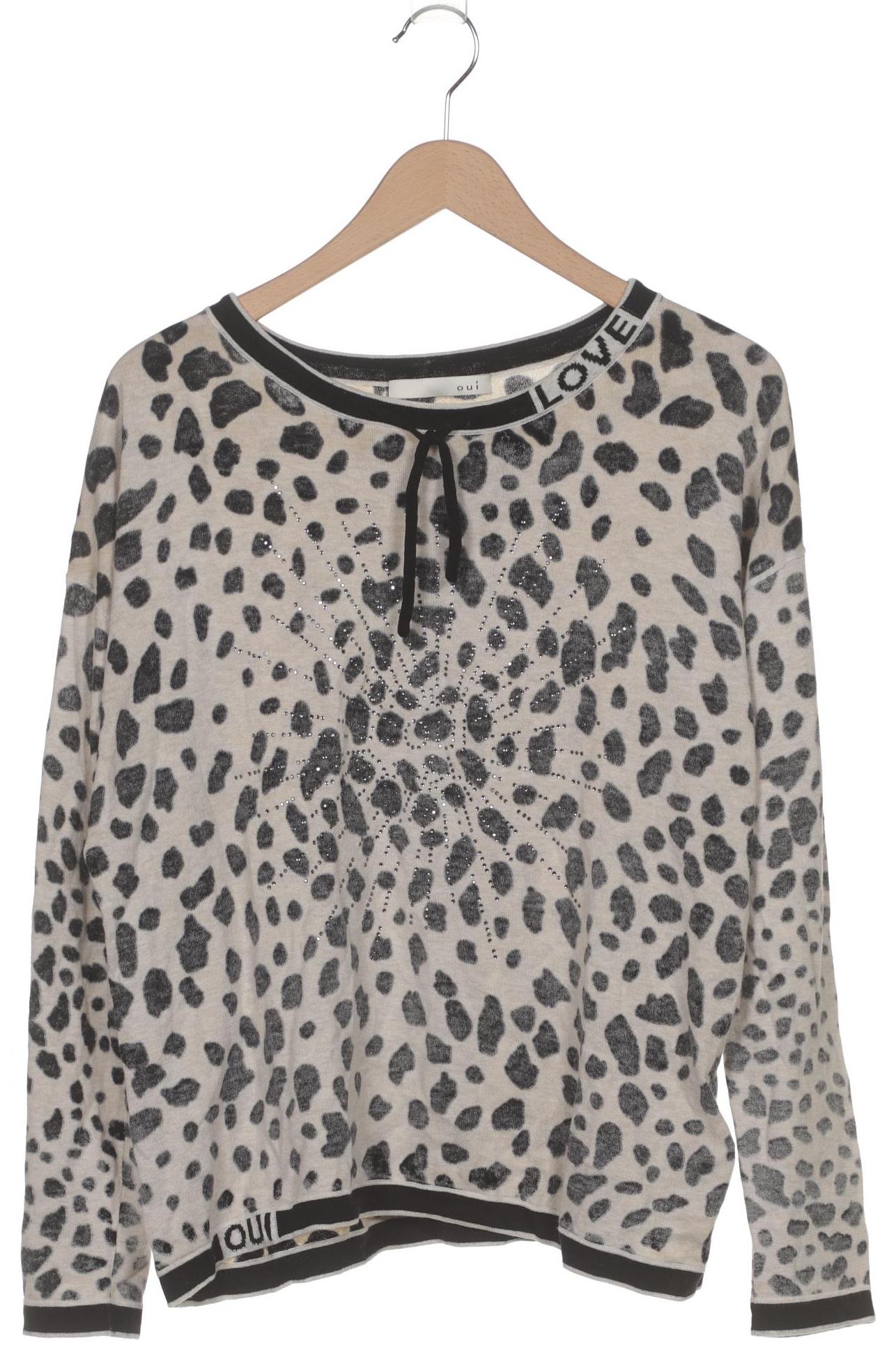 

Oui Damen Pullover, beige, Gr. 40