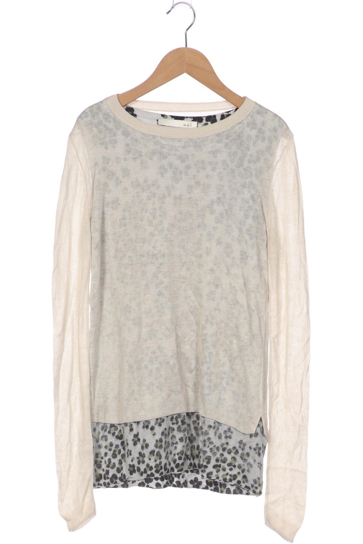

Oui Damen Pullover, beige, Gr. 36