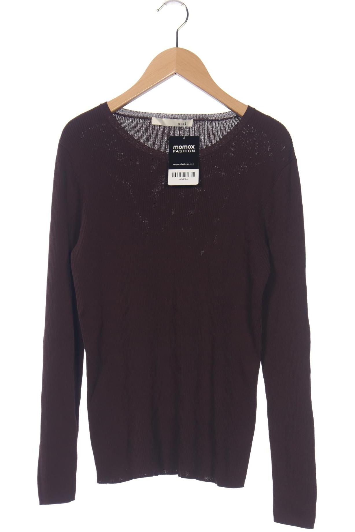 

Oui Damen Pullover, braun, Gr. 36