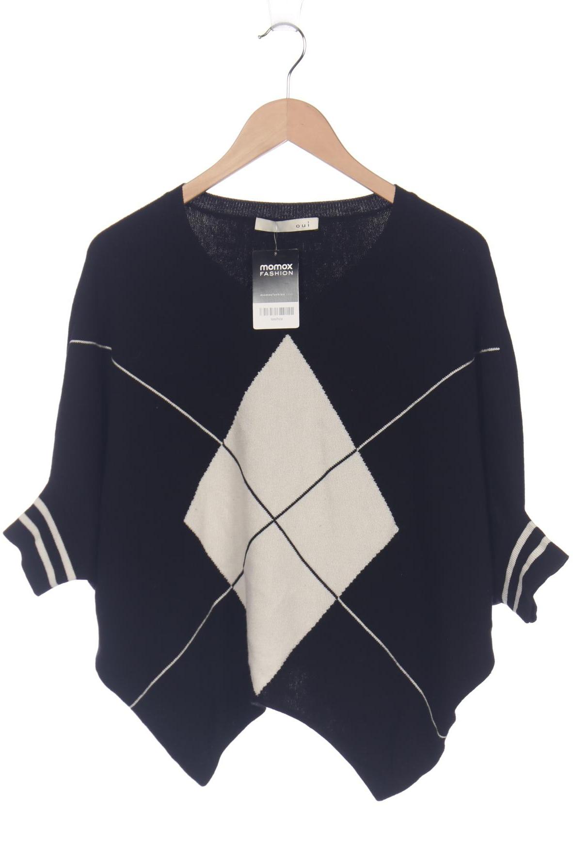 

Oui Damen Pullover, schwarz, Gr. 36