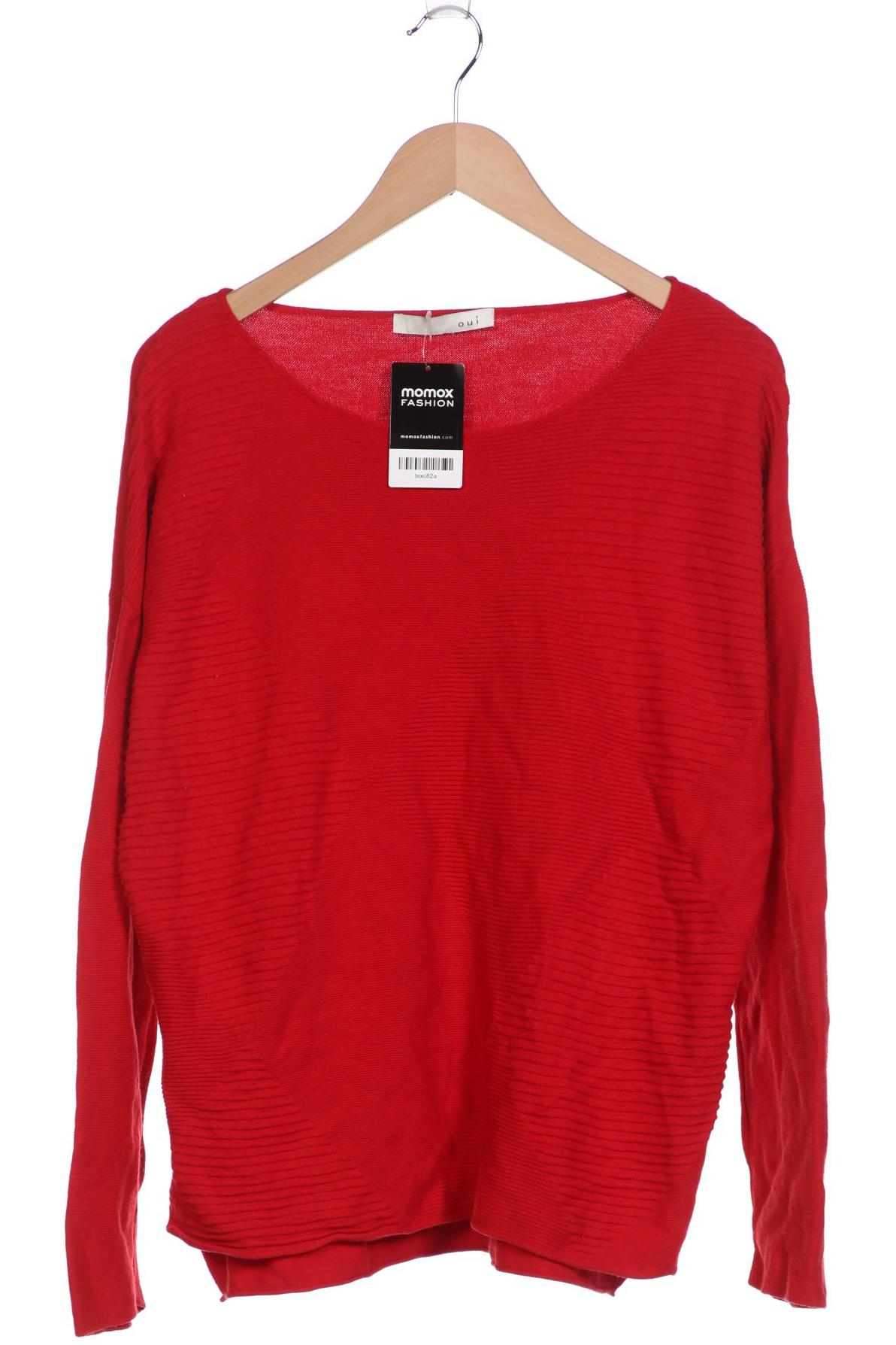 

Oui Damen Pullover, rot, Gr. 44