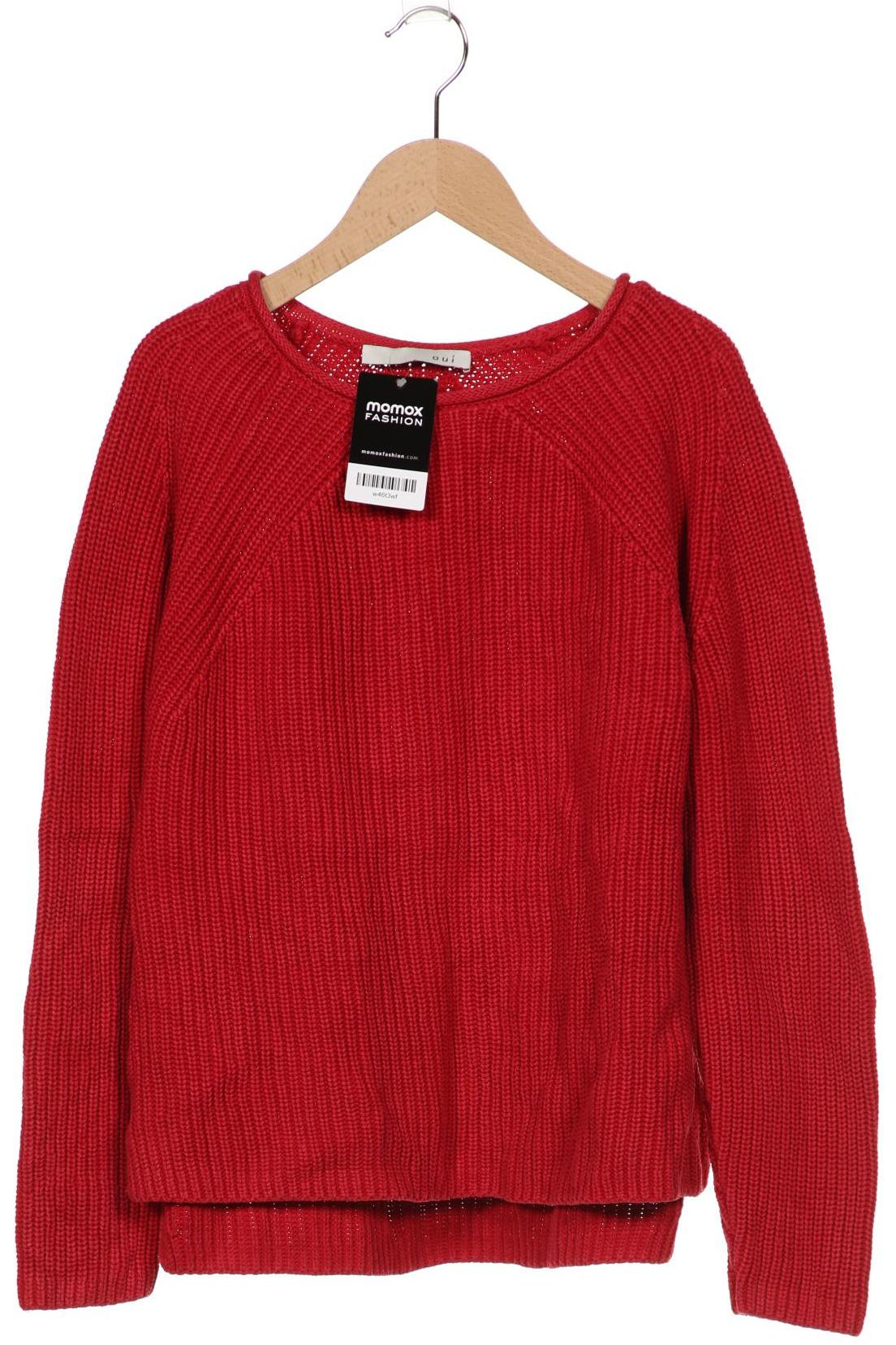 

Oui Damen Pullover, rot