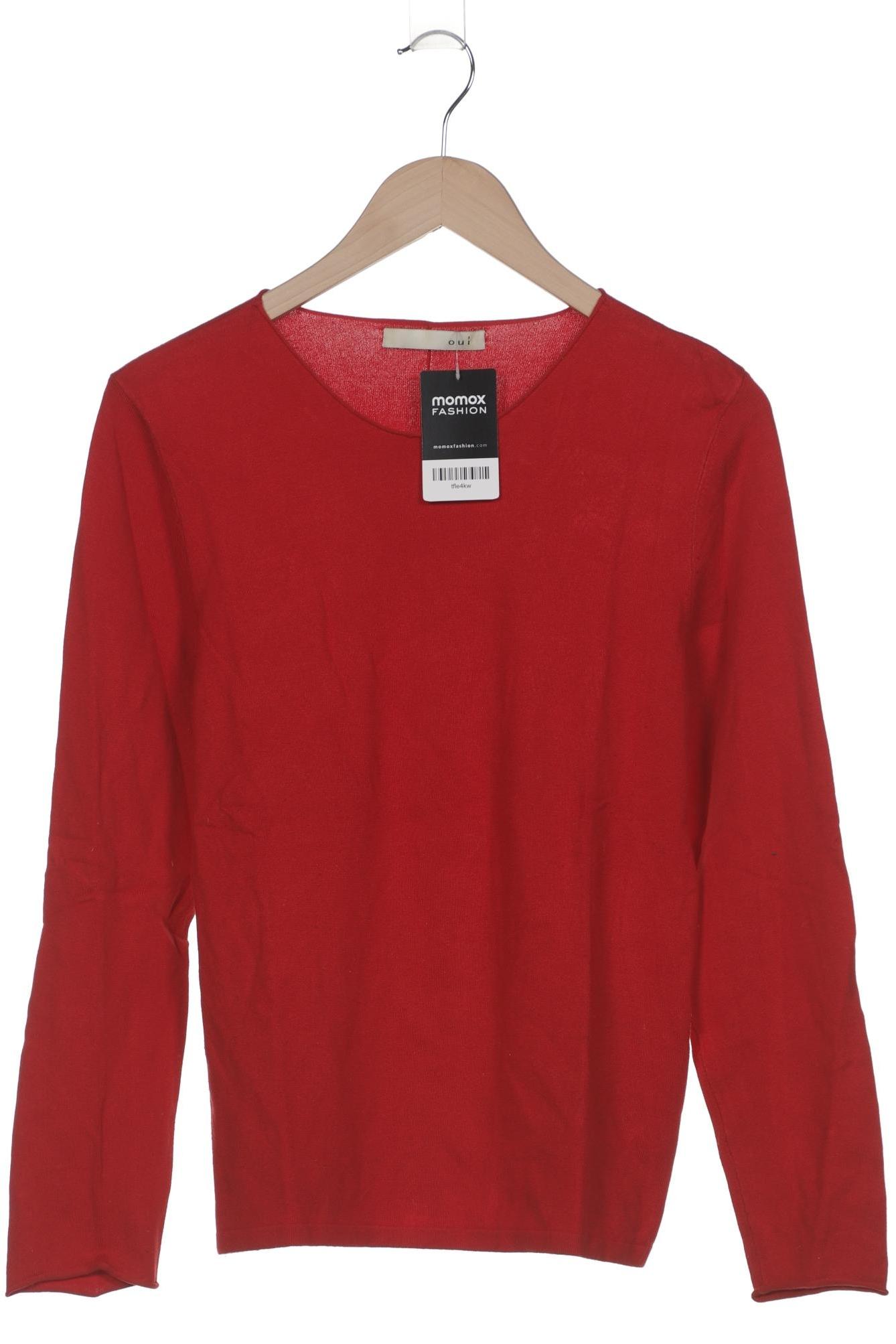 

Oui Damen Pullover, rot, Gr. 38