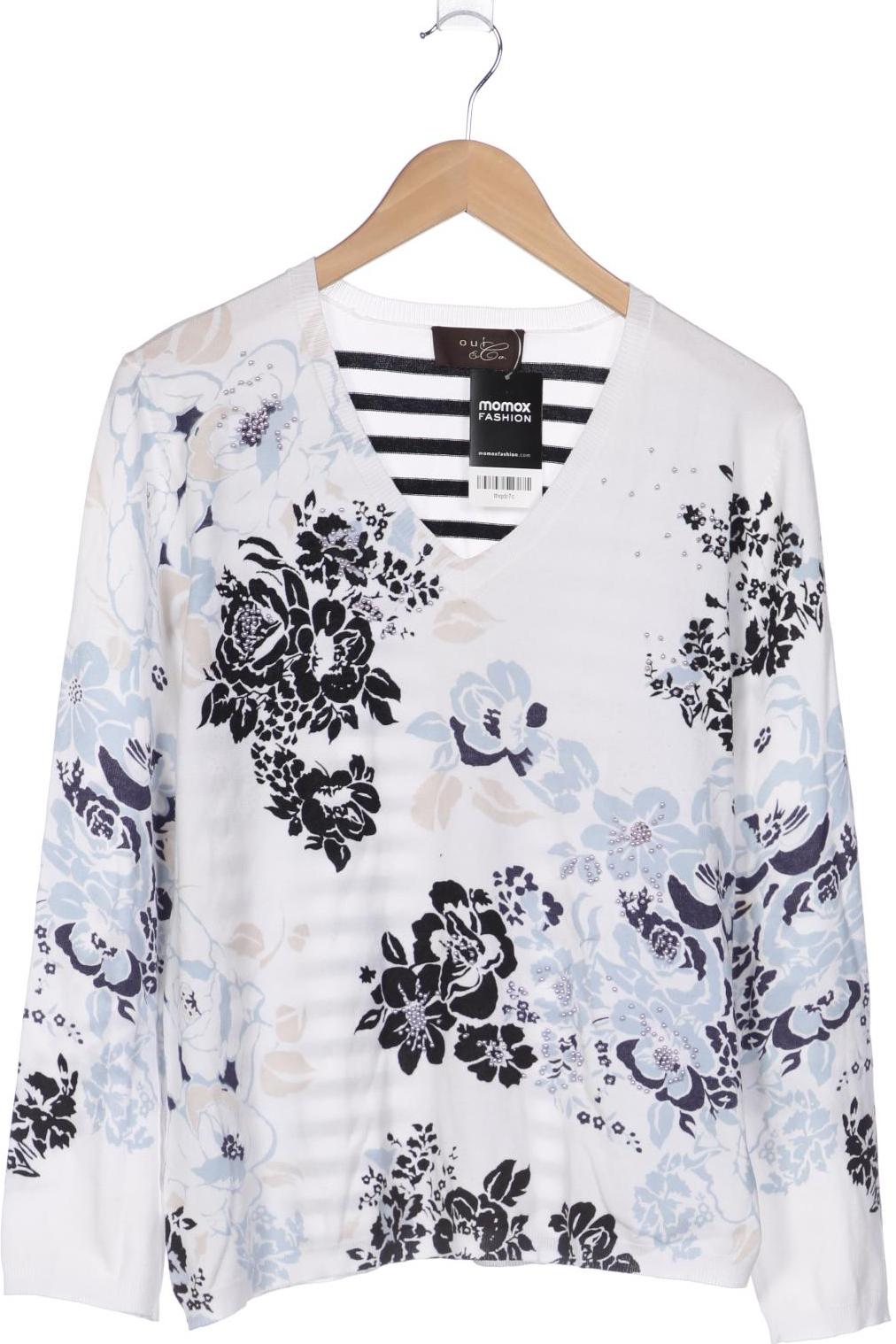 

Oui Damen Pullover, weiß
