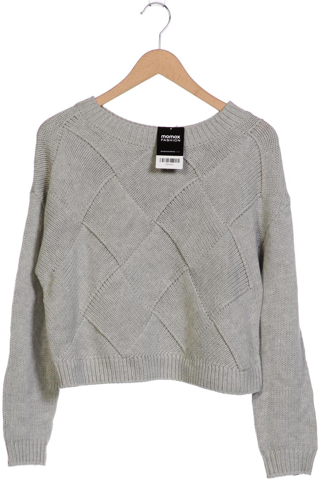 

Oui Damen Pullover, grau, Gr. 36