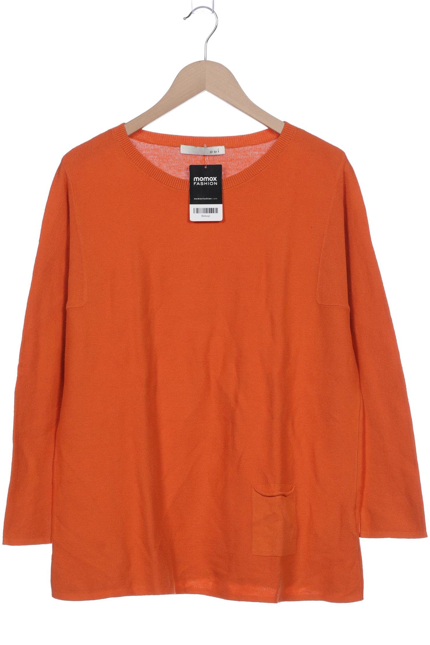 

Oui Damen Pullover, orange, Gr. 44