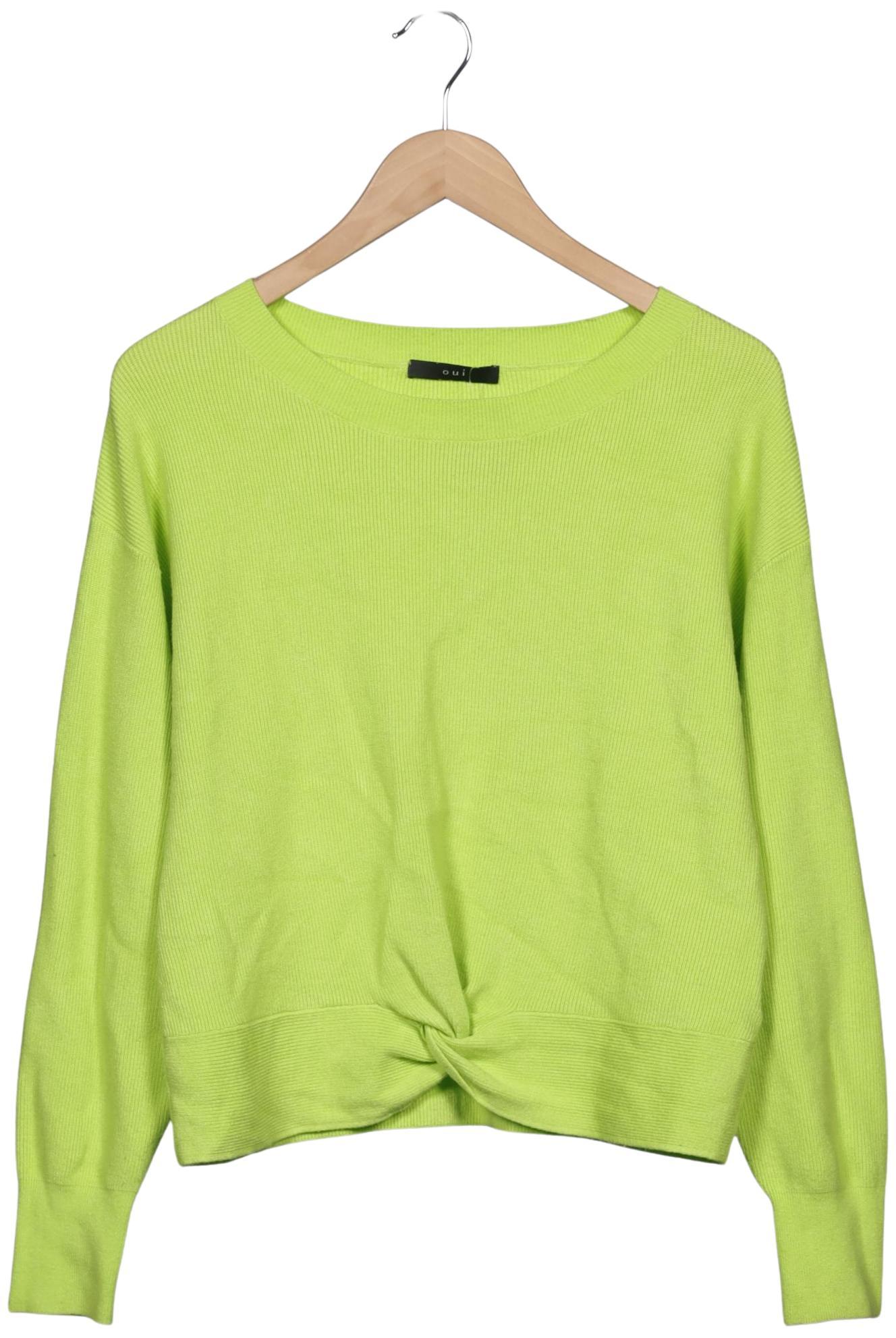 

Oui Damen Pullover, neon, Gr. 40
