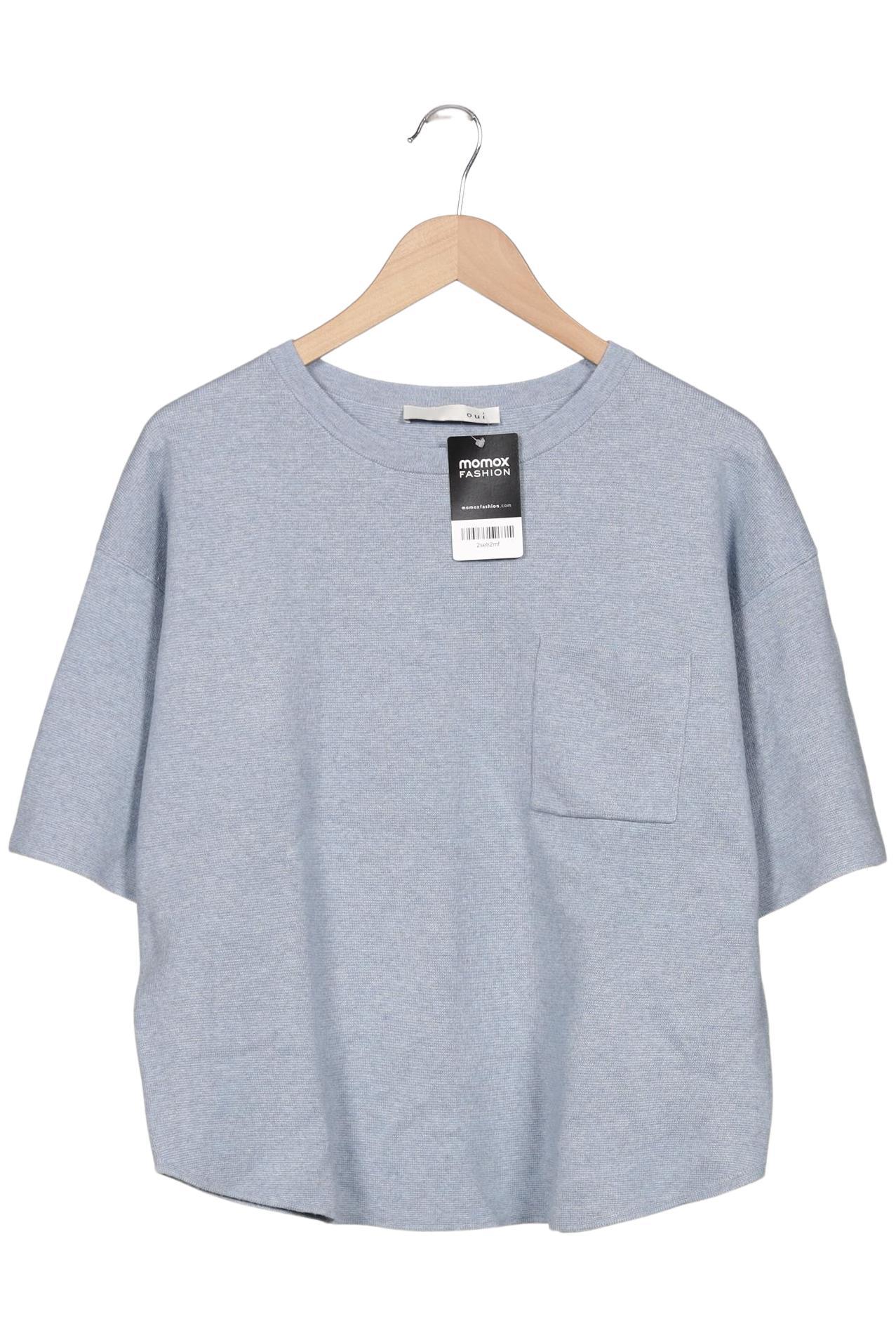 

Oui Damen Pullover, hellblau, Gr. 38