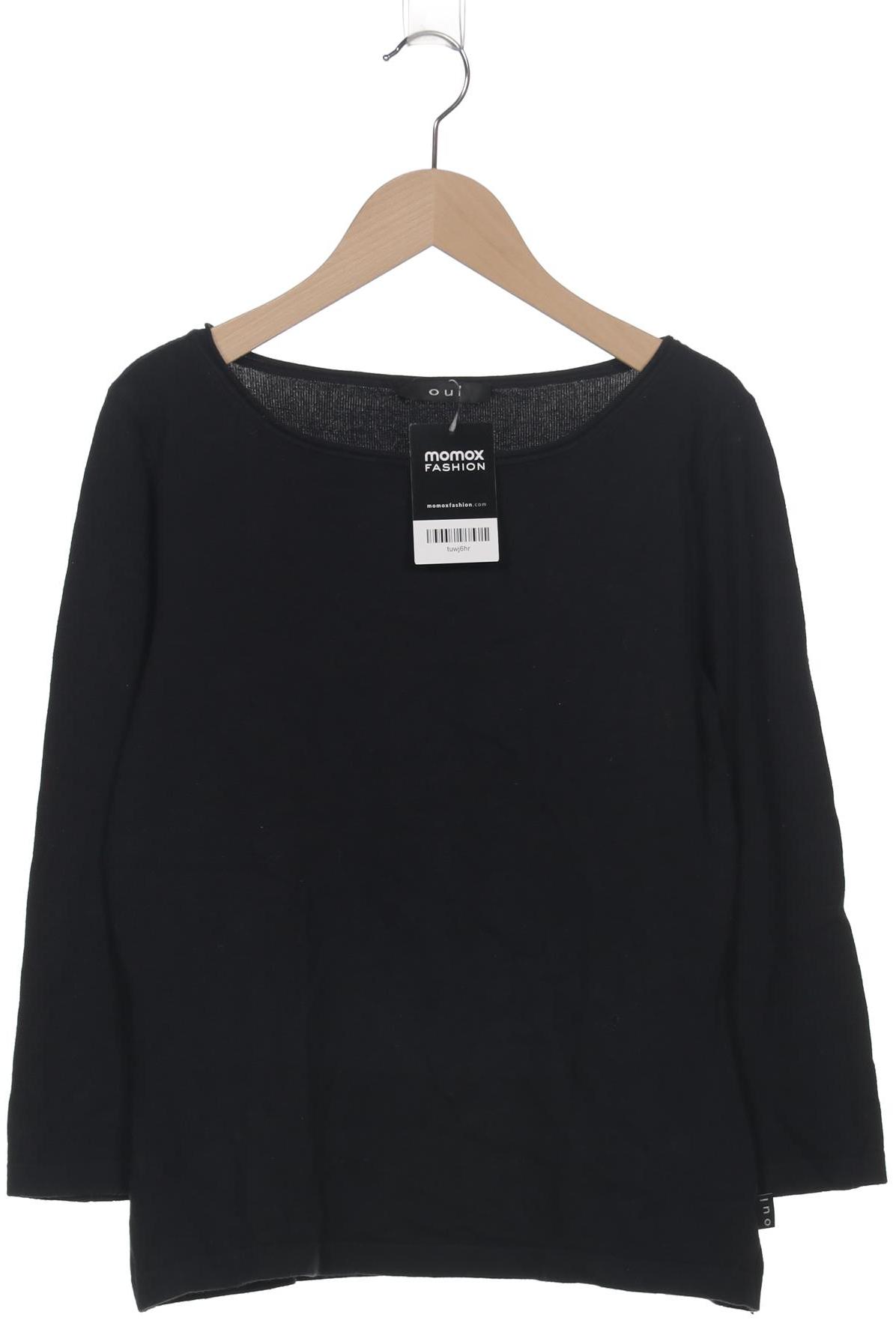 

Oui Damen Pullover, schwarz, Gr. 38
