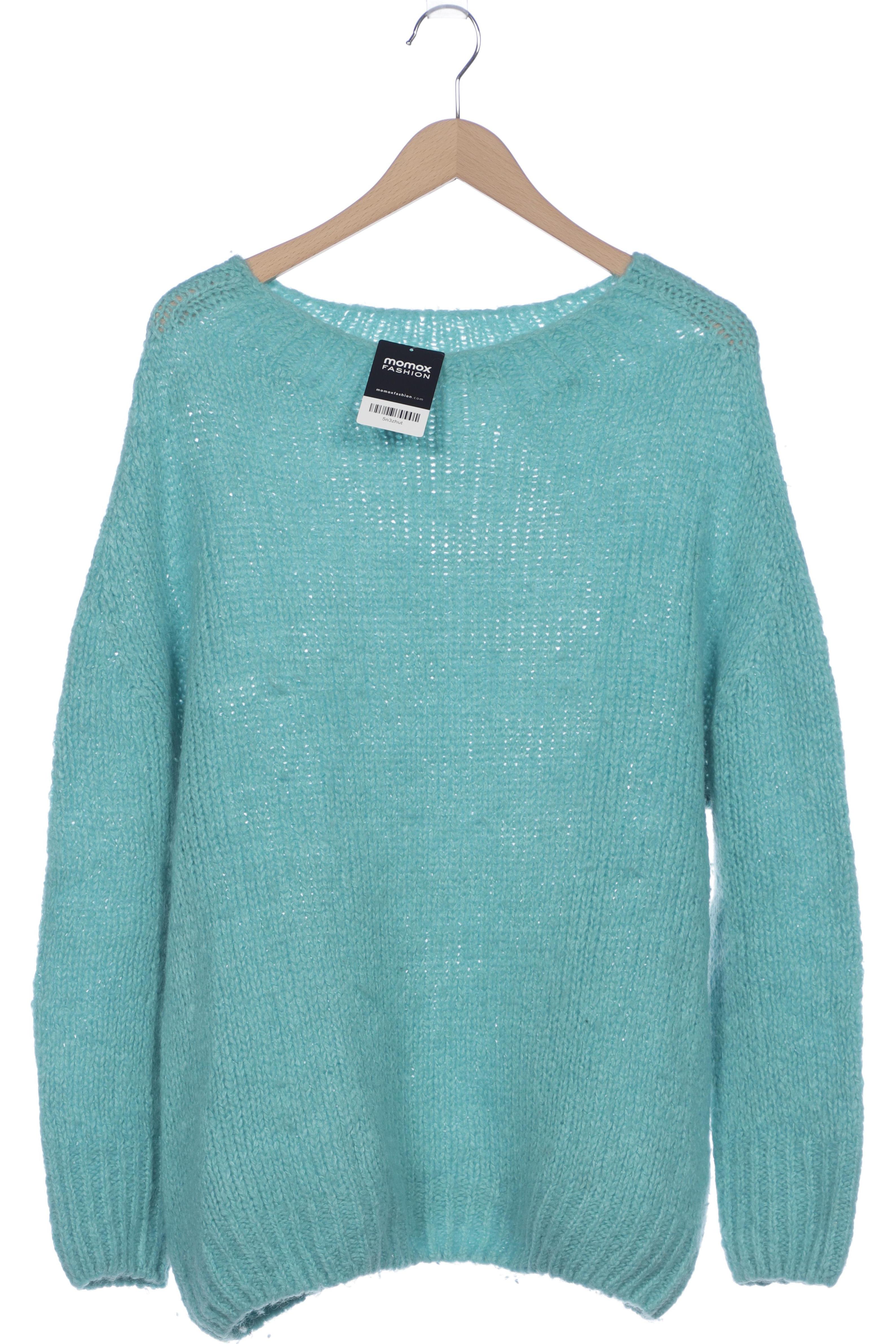

Oui Damen Pullover, türkis, Gr. 44