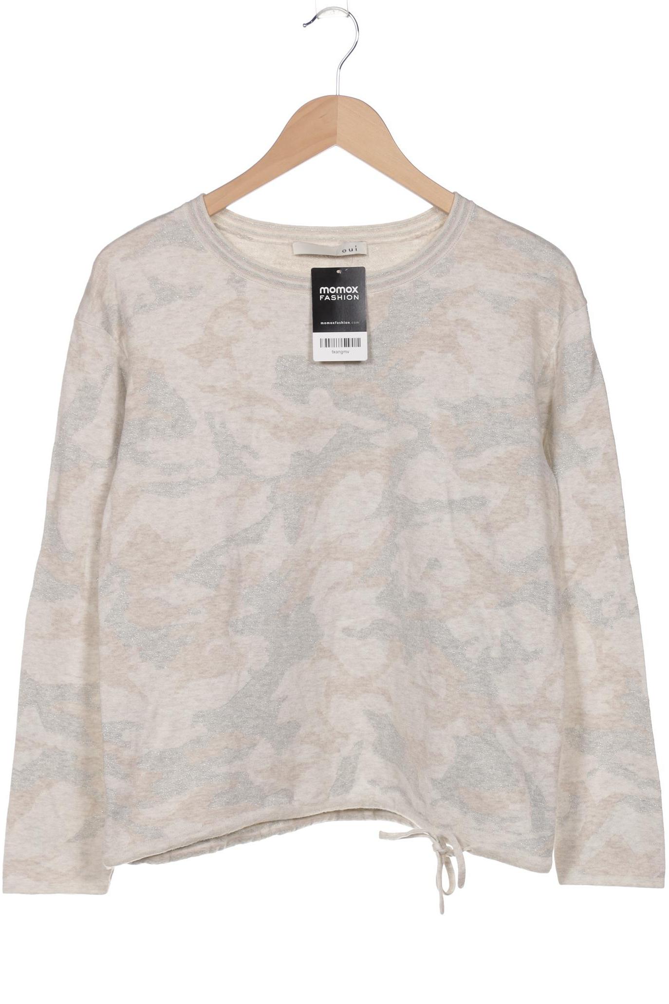 

Oui Damen Pullover, cremeweiß, Gr. 36