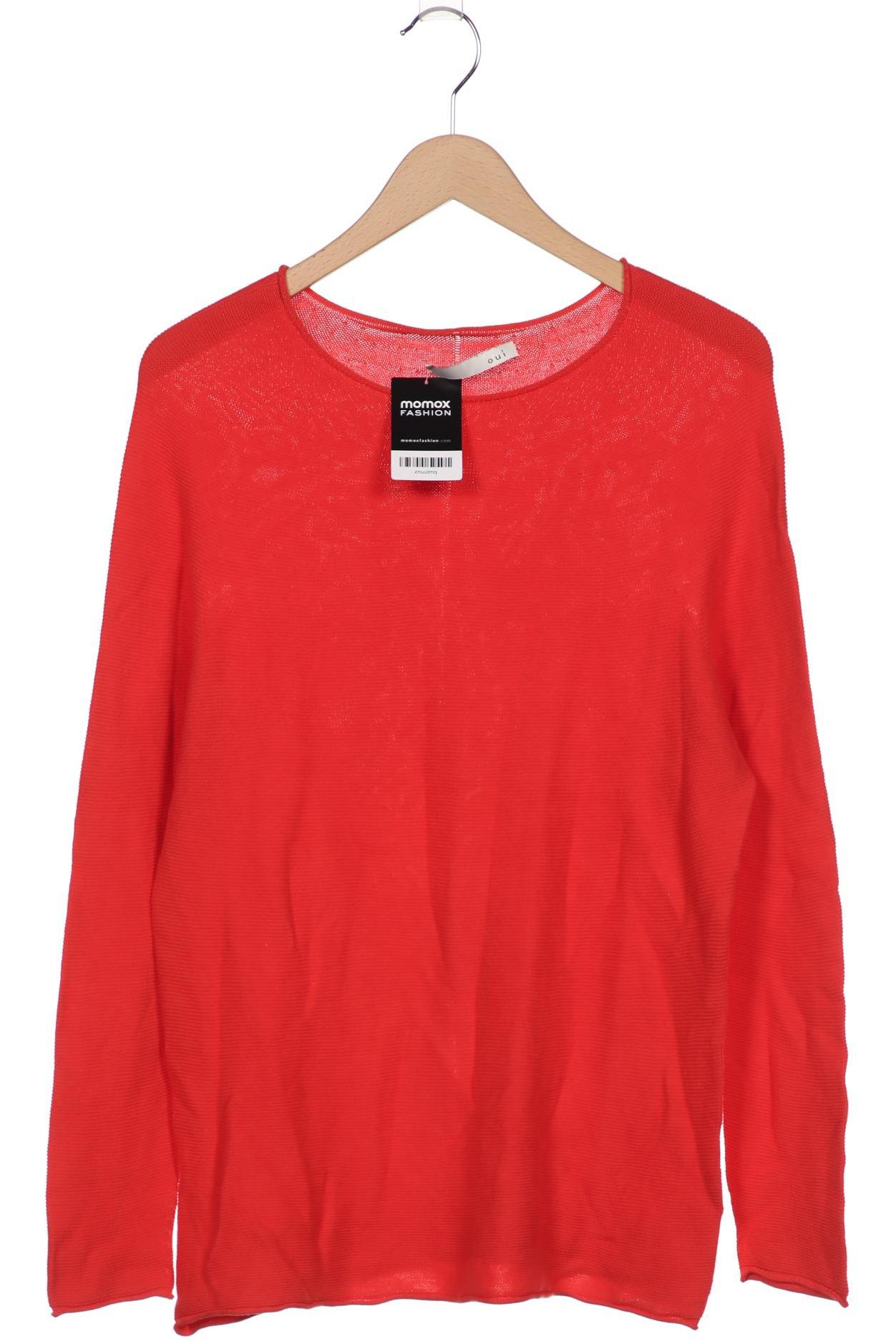 

Oui Damen Pullover, rot, Gr. 44