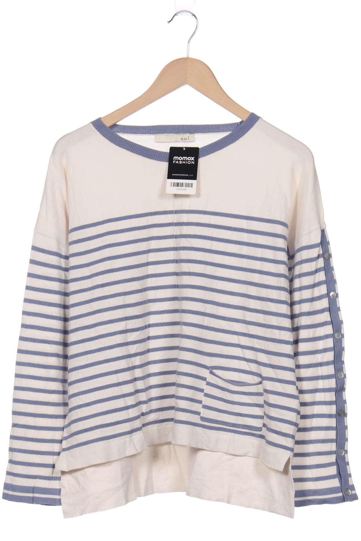 

Oui Damen Pullover, weiß