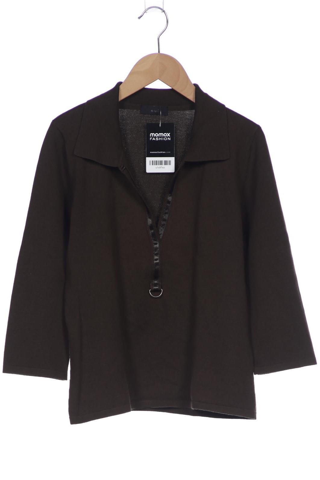 

Oui Damen Pullover, grün, Gr. 38