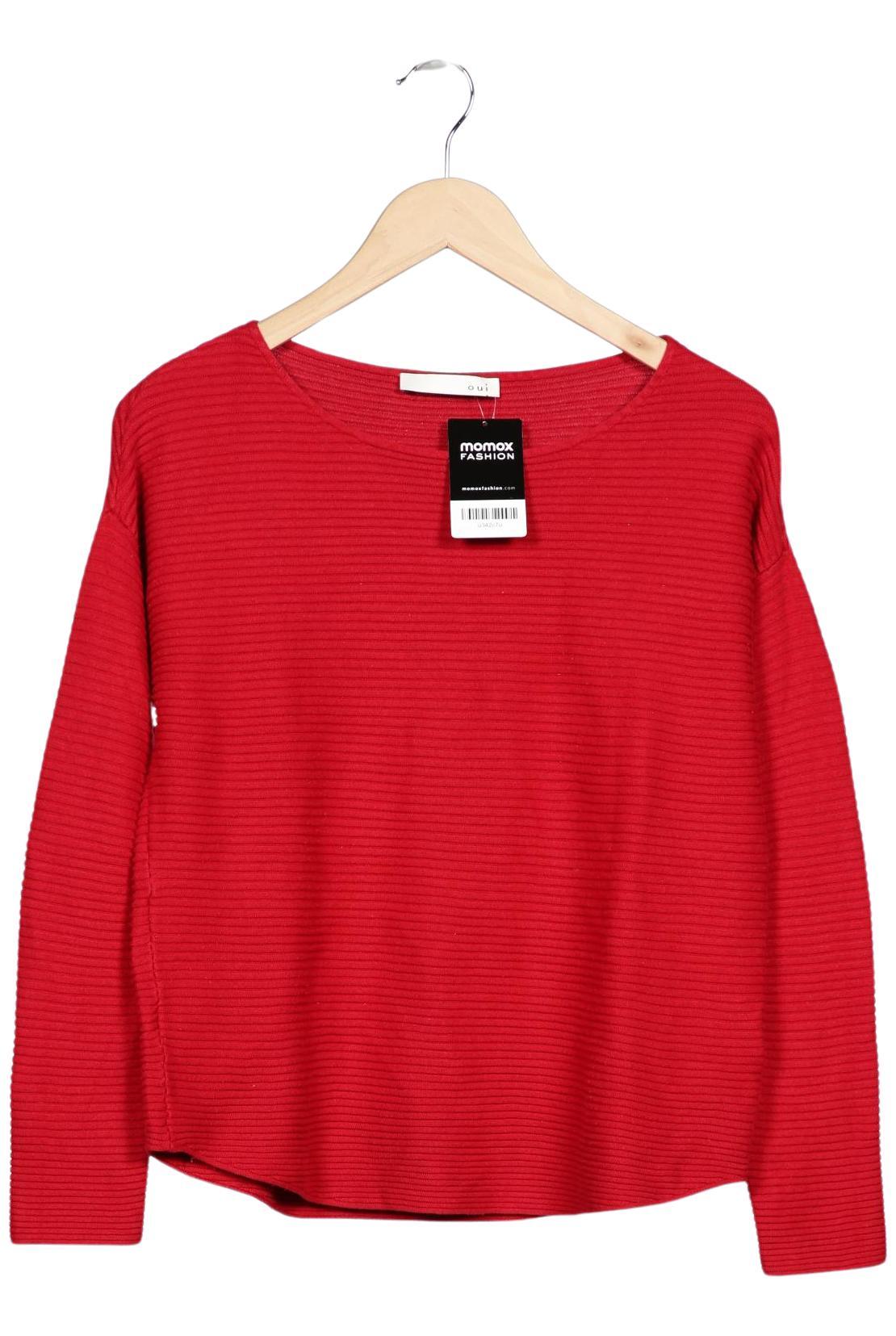 

Oui Damen Pullover, rot, Gr. 38