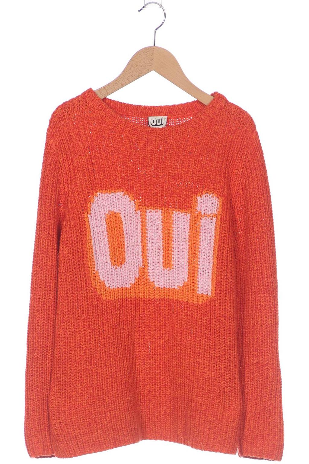 

Oui Damen Pullover, orange, Gr. 42