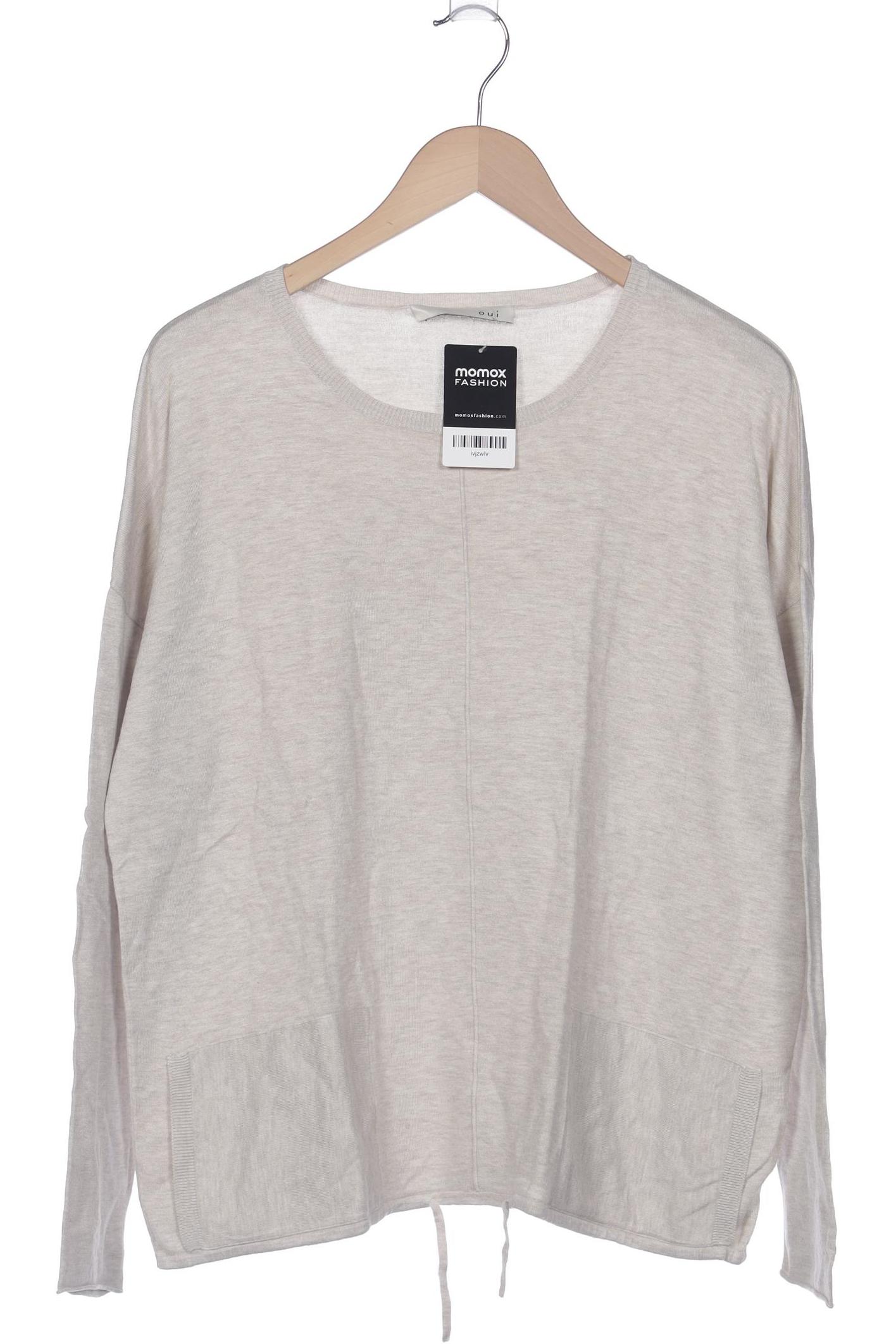 

Oui Damen Pullover, grau, Gr. 42