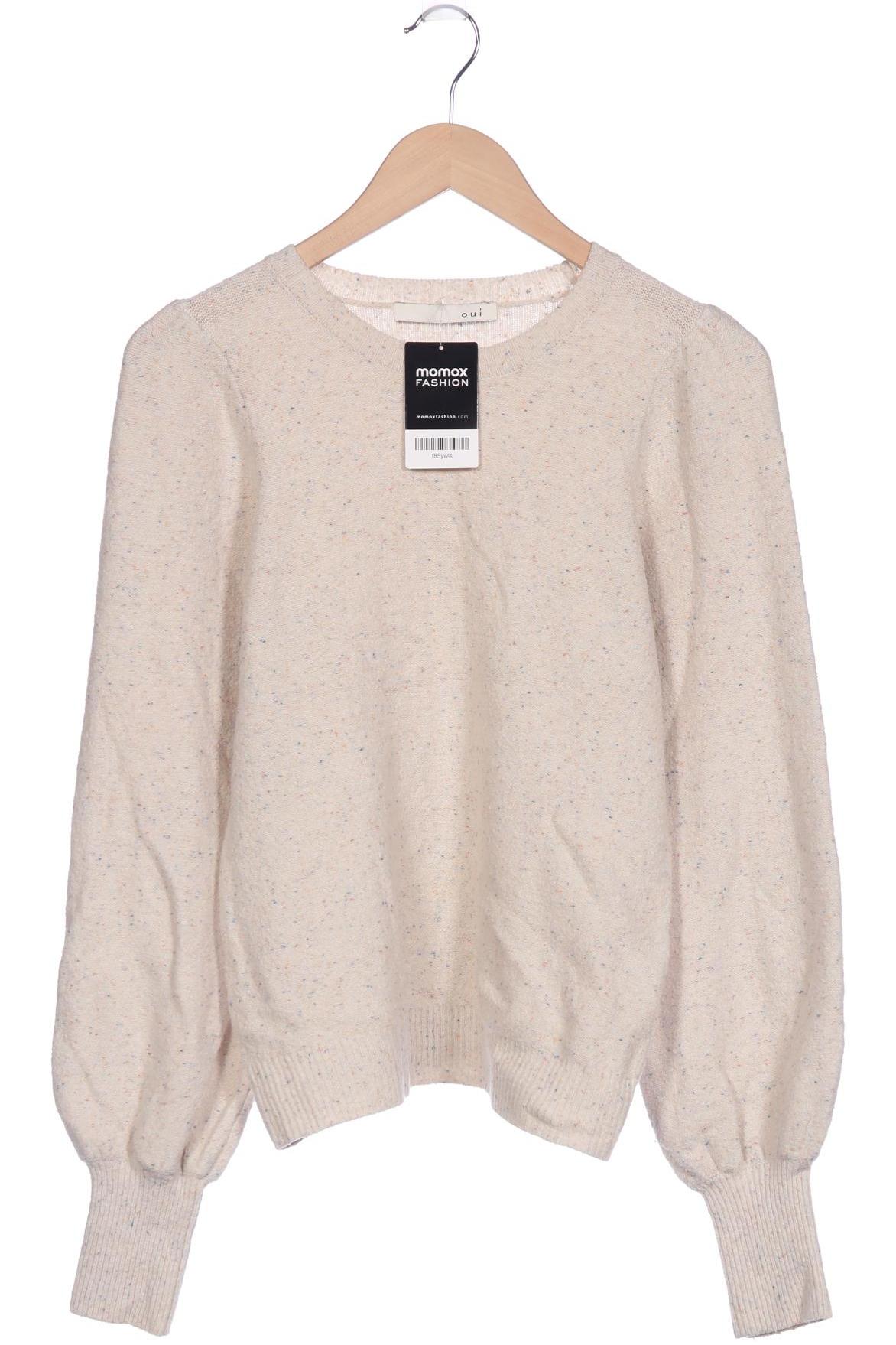 

Oui Damen Pullover, cremeweiß, Gr. 36