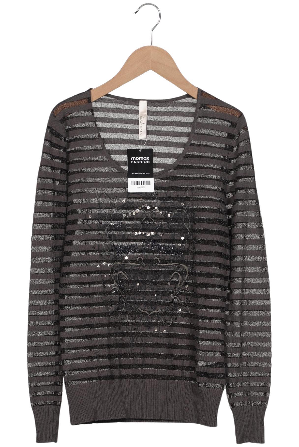 

Oui Damen Pullover, grau, Gr. 38