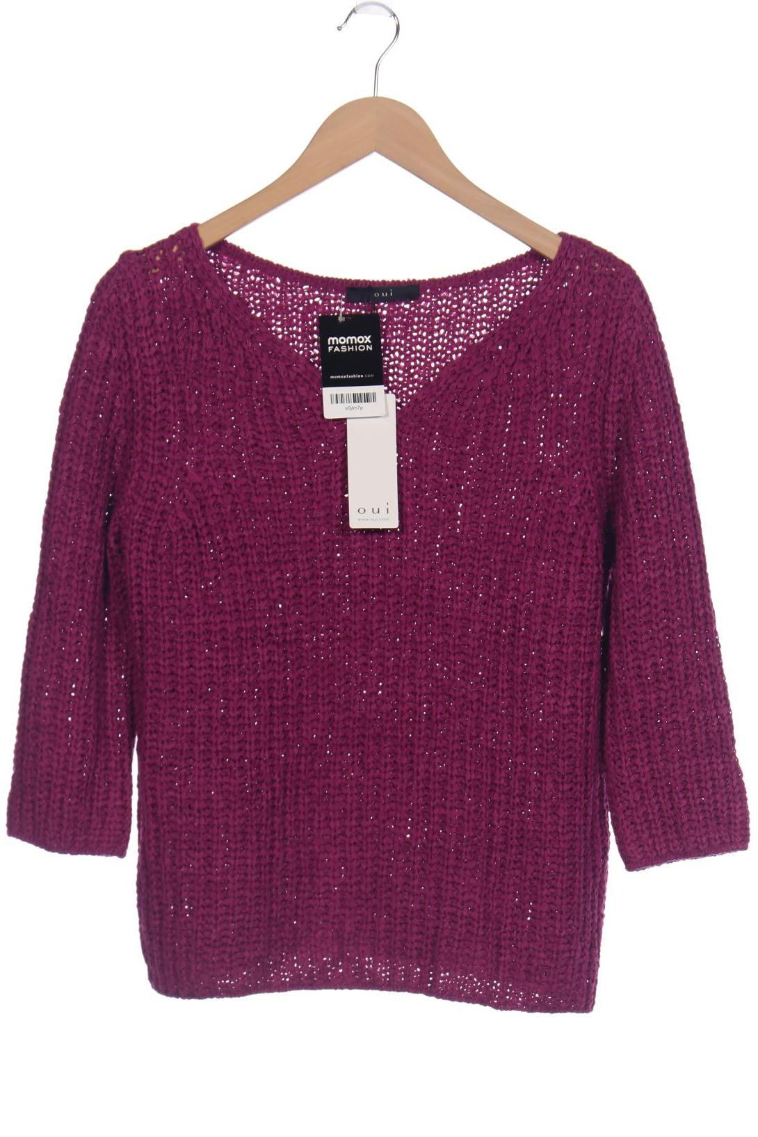 

Oui Damen Pullover, flieder, Gr. 36