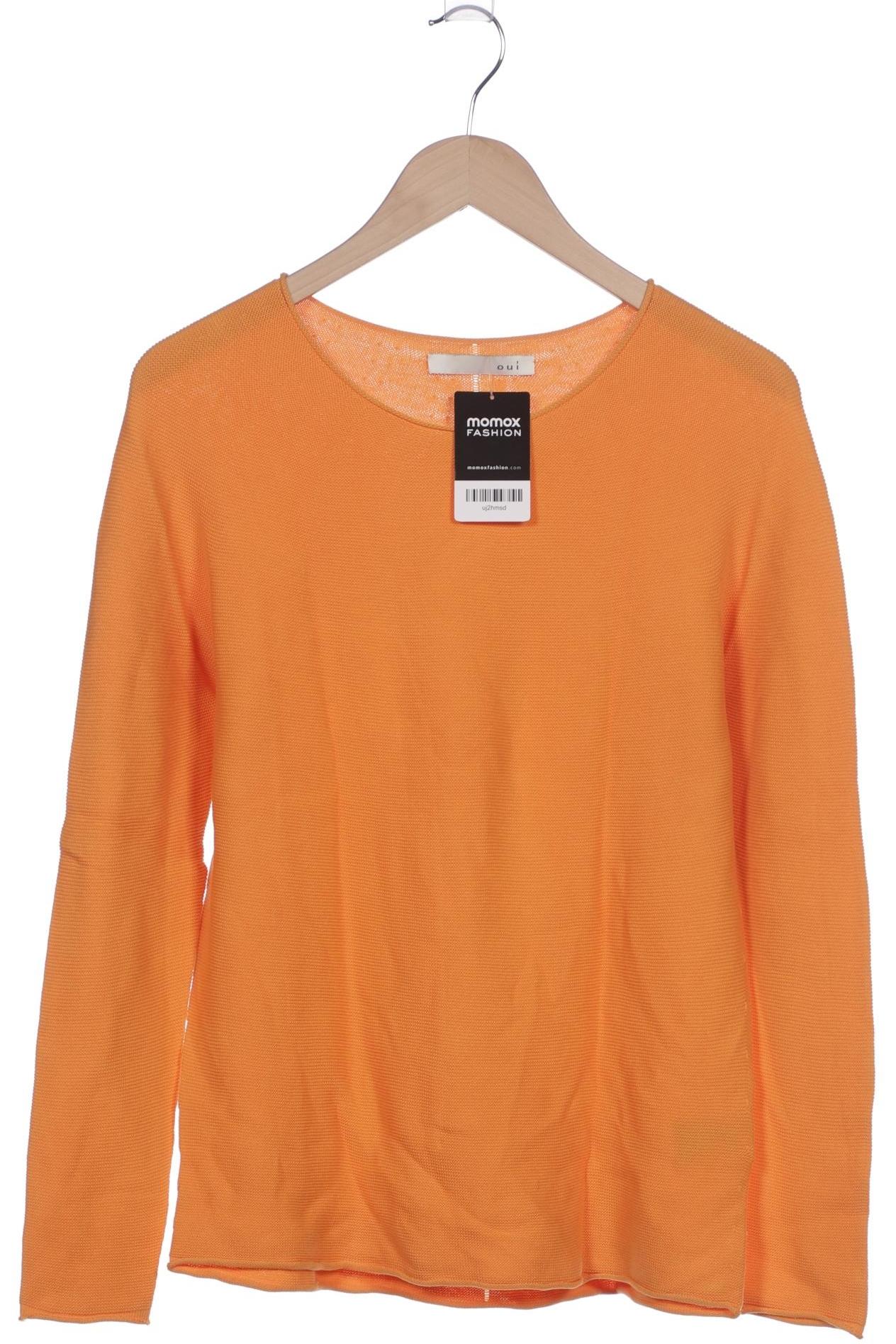 

Oui Damen Pullover, orange, Gr. 36