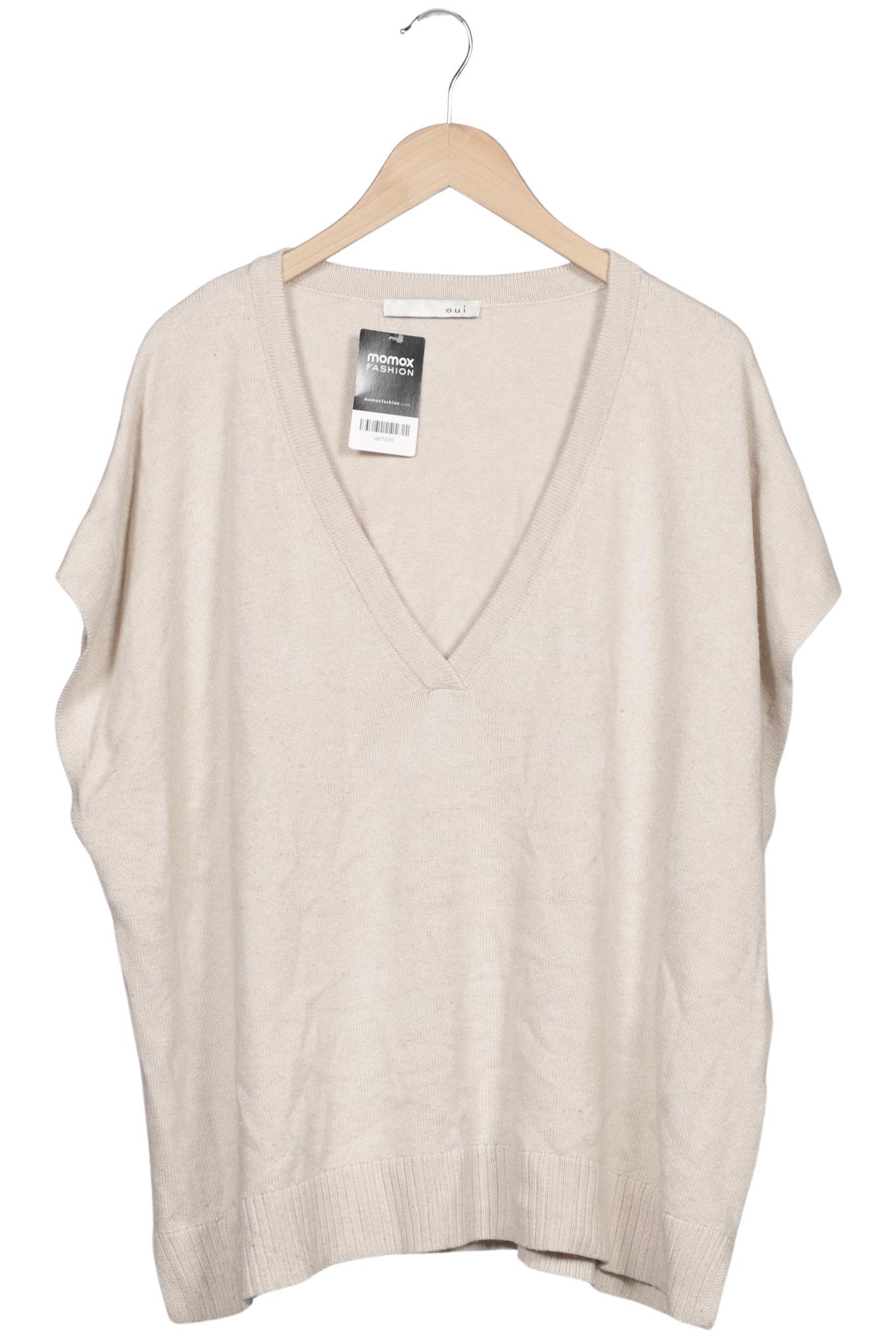 

Oui Damen Pullover, beige, Gr. 46