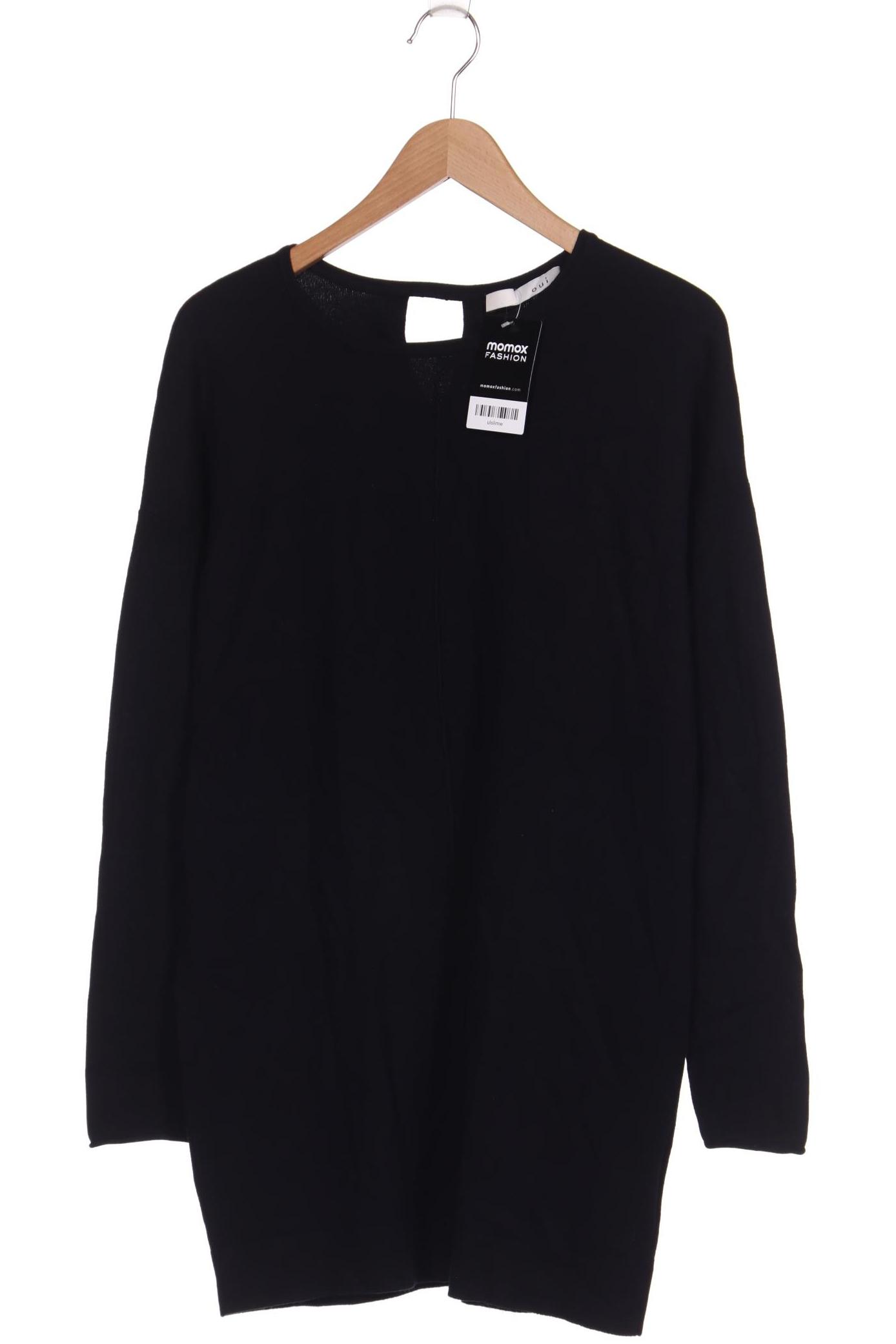 

Oui Damen Pullover, schwarz