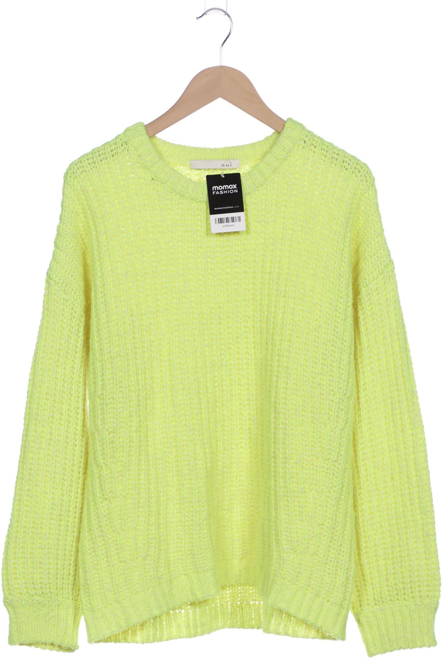 

Oui Damen Pullover, neon, Gr. 46