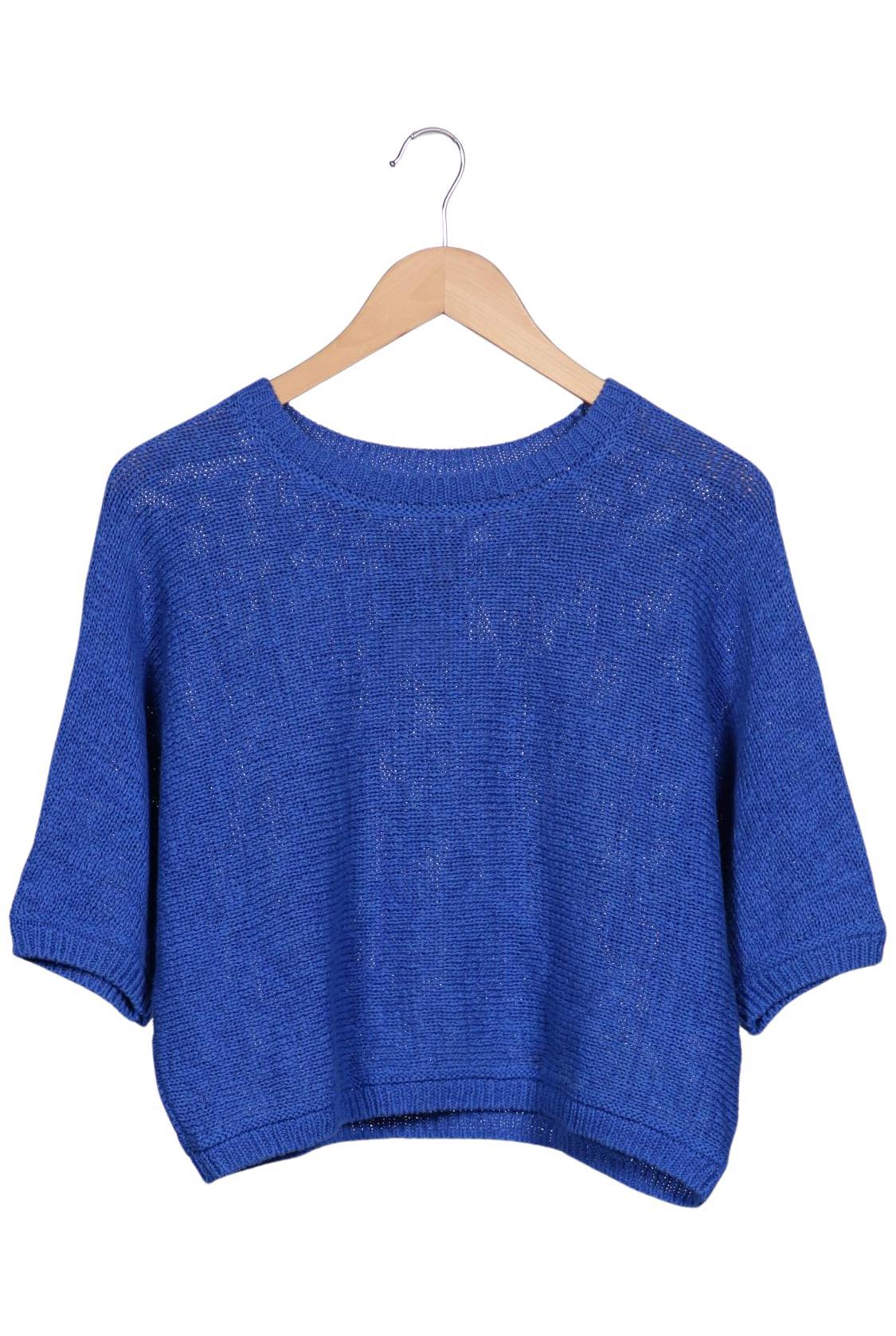 

Oui Damen Pullover, blau, Gr. 42