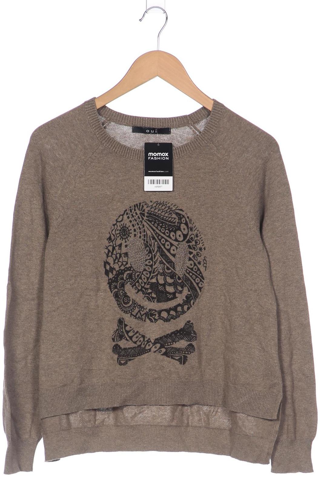 

Oui Damen Pullover, braun, Gr. 38