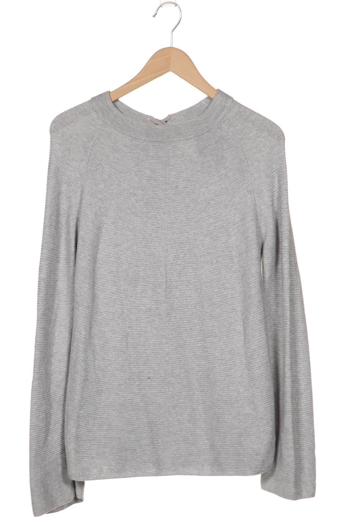 

Oui Damen Pullover, grau
